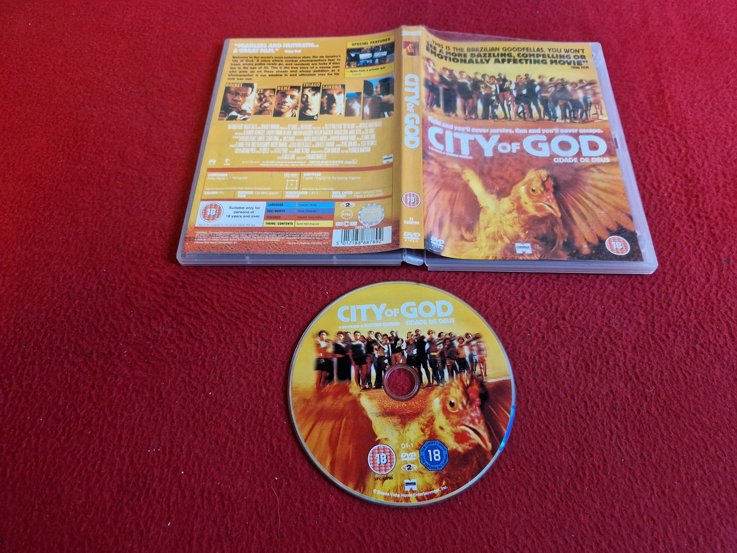 CITY OF GOD DVD
