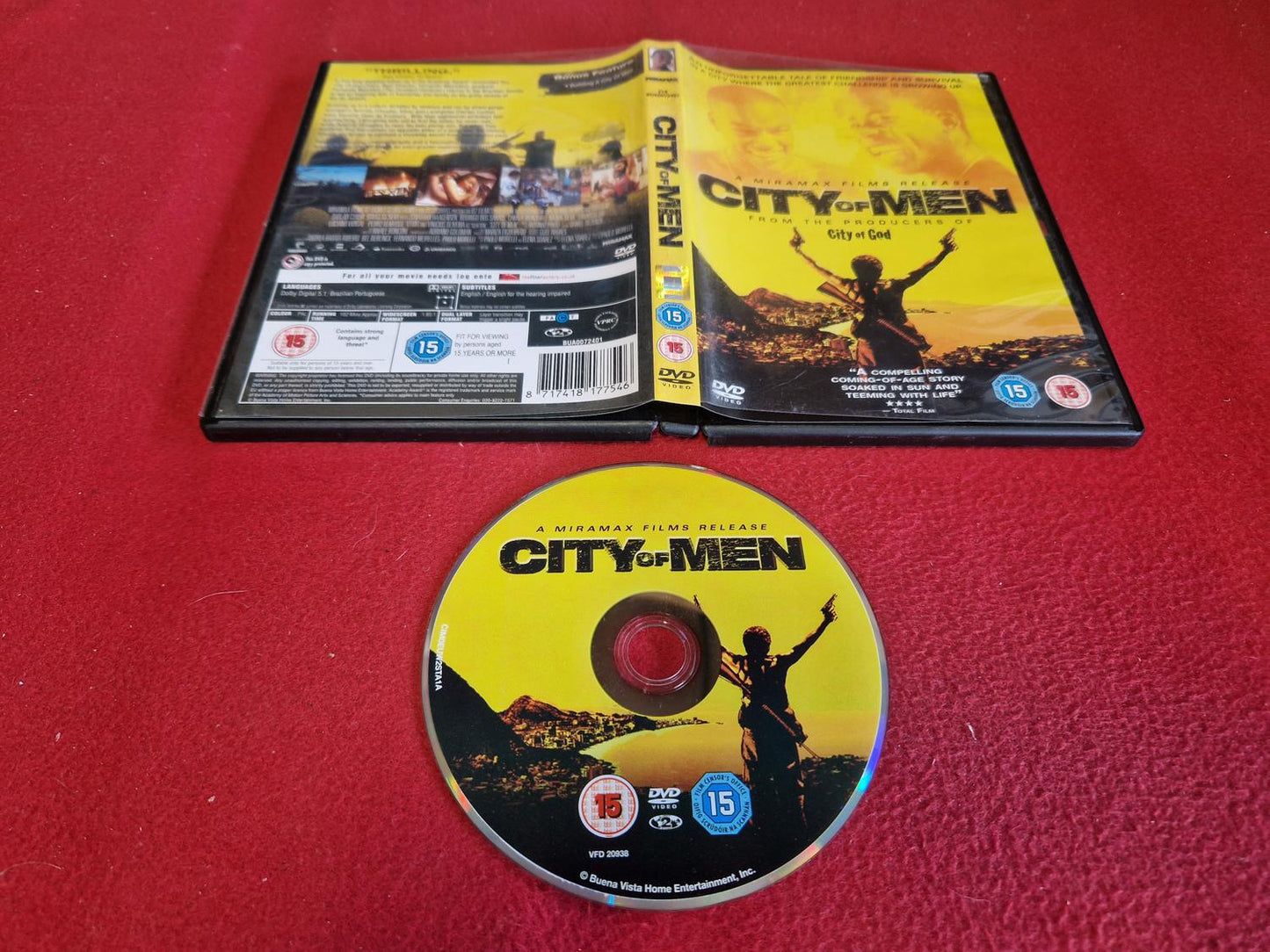 CITY OF MEN till DVD