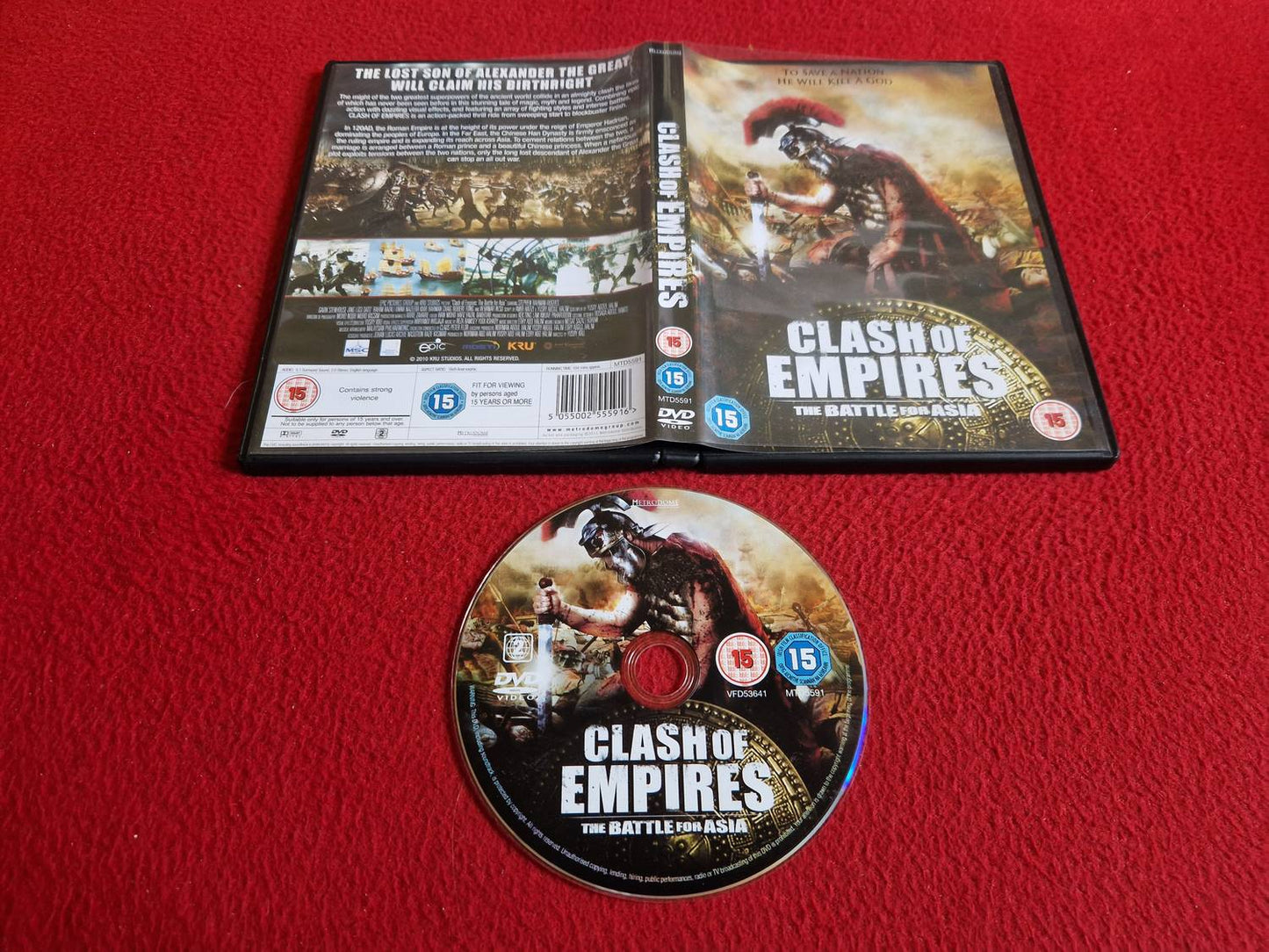 CLASH OF EMPIRES DVD