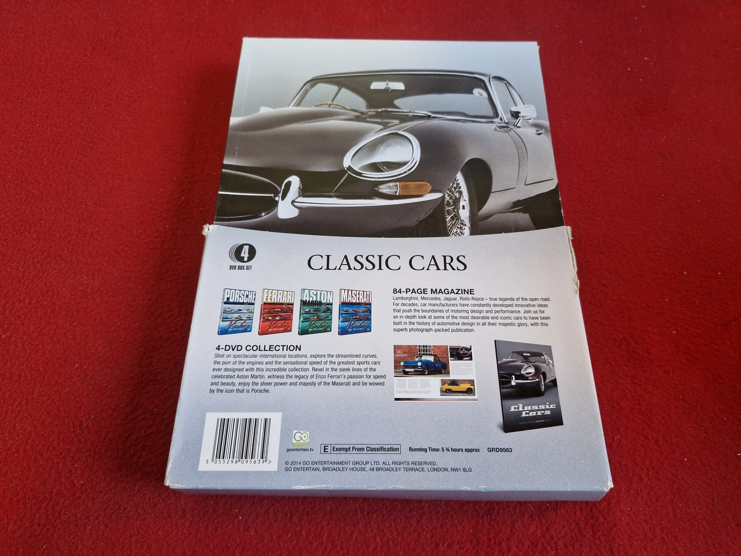 CLASSIC CARS BOX till DVD