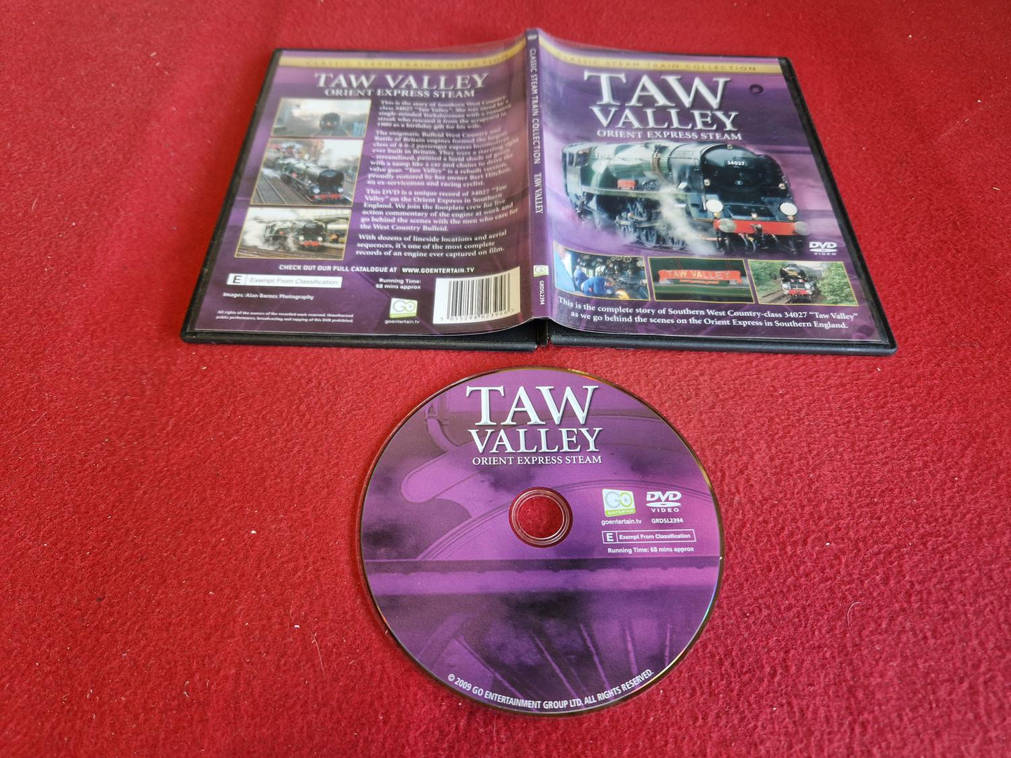 CLASSIC STEAM TRAIN COLLECTION TAW VALLEY till DVD