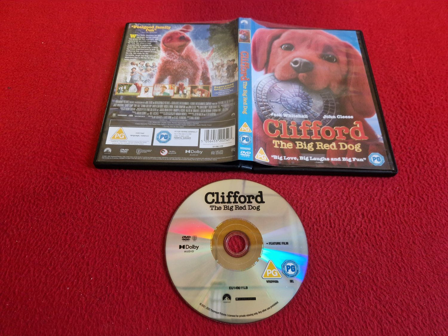 CLIFFORD THE BIG RED DOG DVD