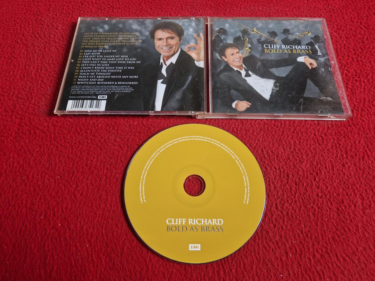 CLIFF RICHARD BOLD AS BRASS CD