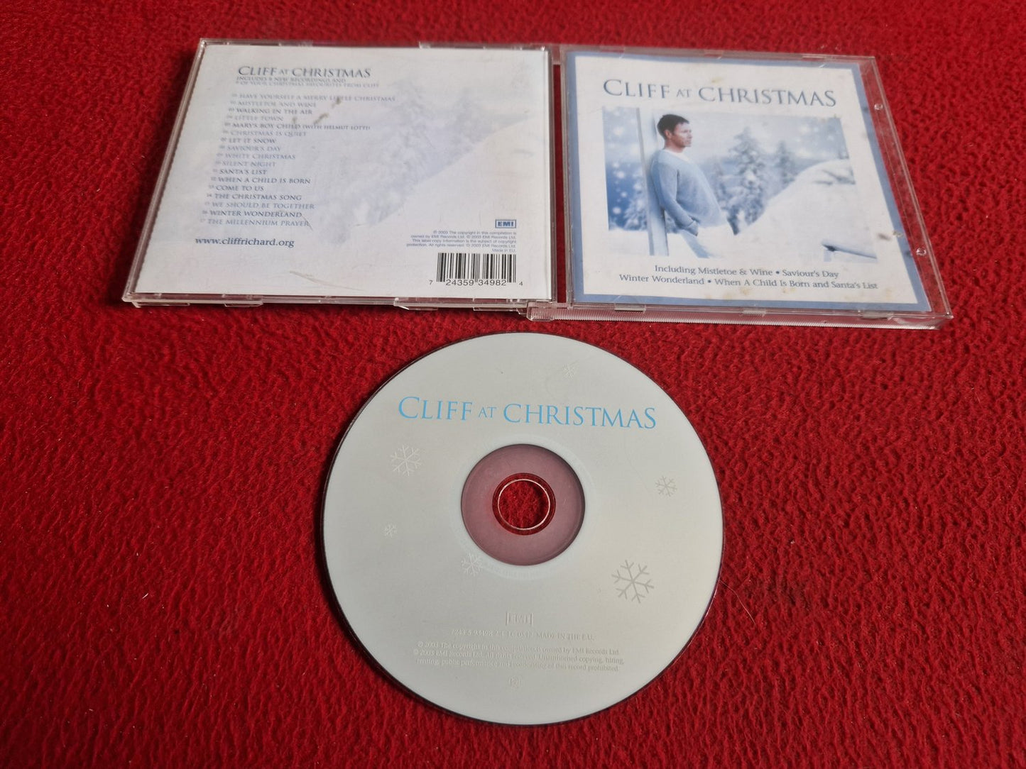 CLIFF RICHARD CLIFF AT CHRISTMAS CD