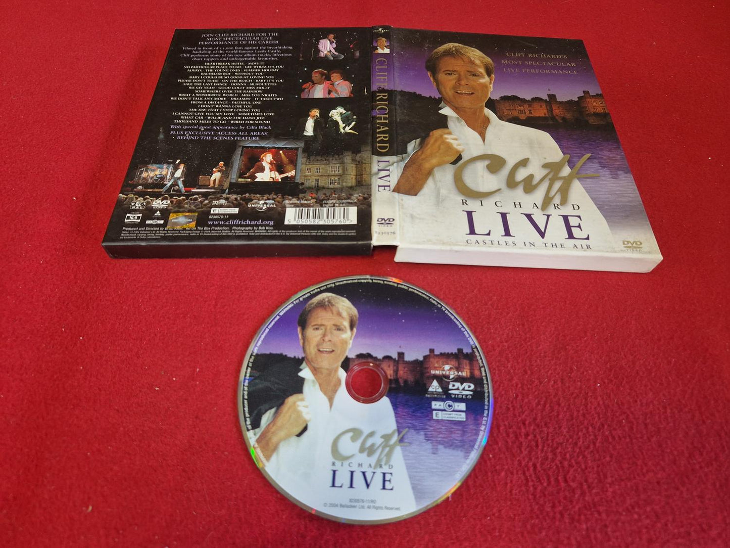 CLIFF RICHARD LIVE till DVD