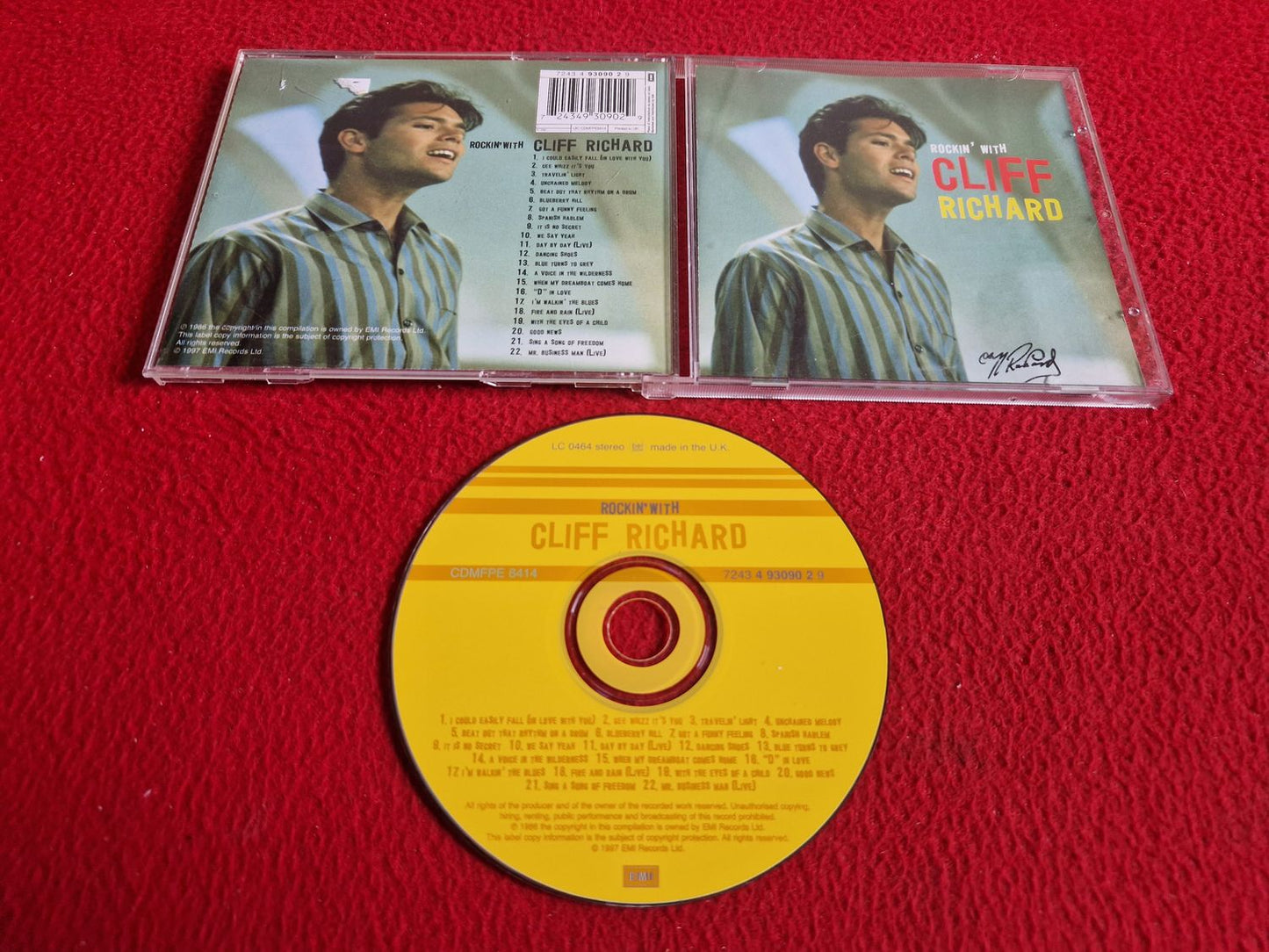 CLIFF RICHARD ROCKIN' WITH CD