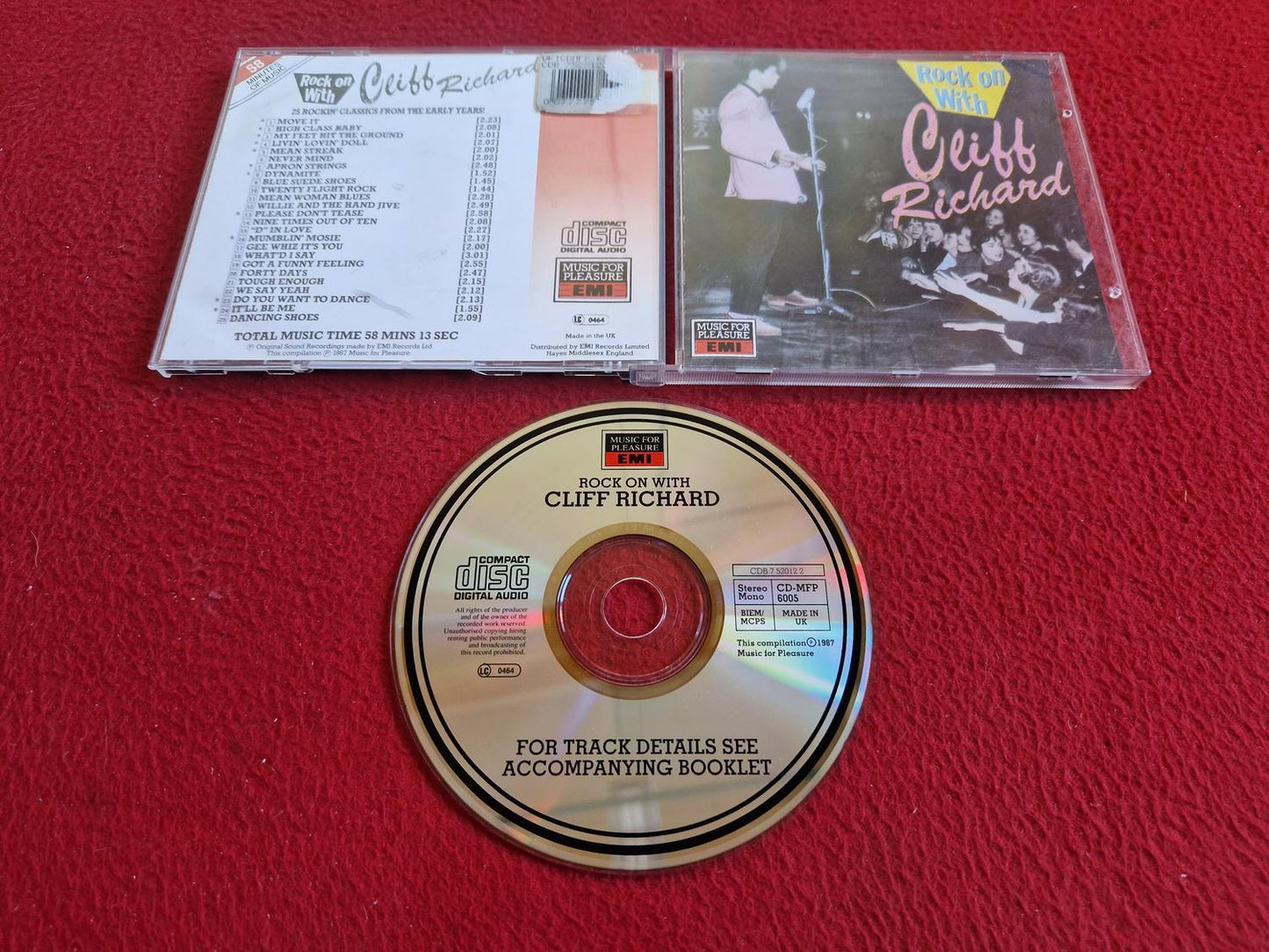 CLIFF RICHARD ROCK ON WITH CD