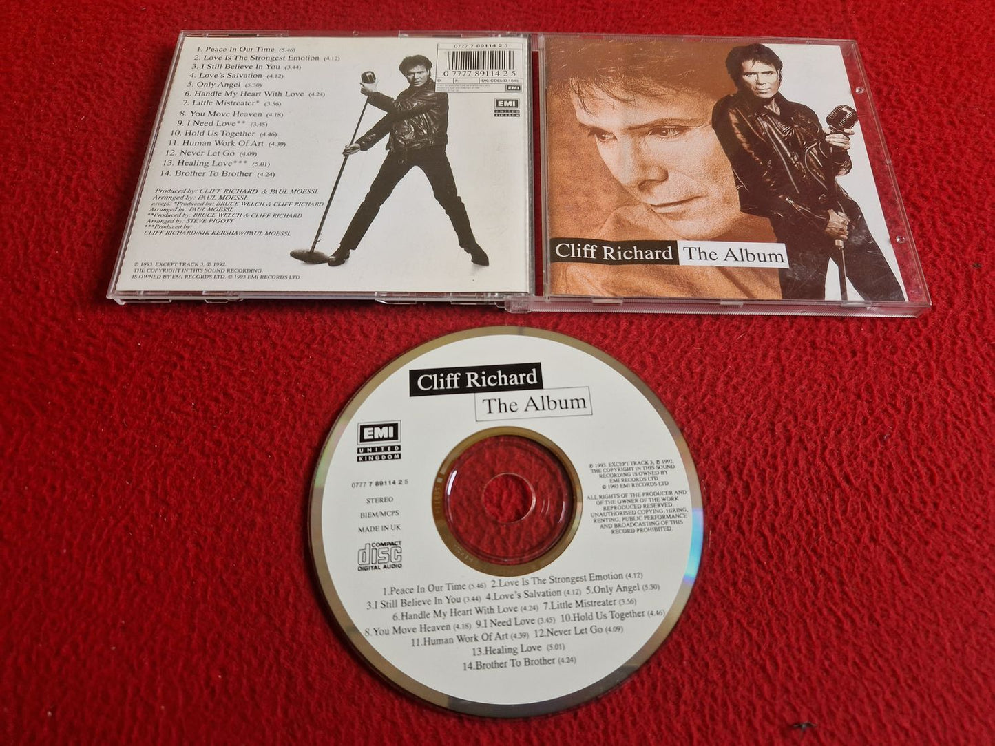 CLIFF RICHARD THE ALBUM CD