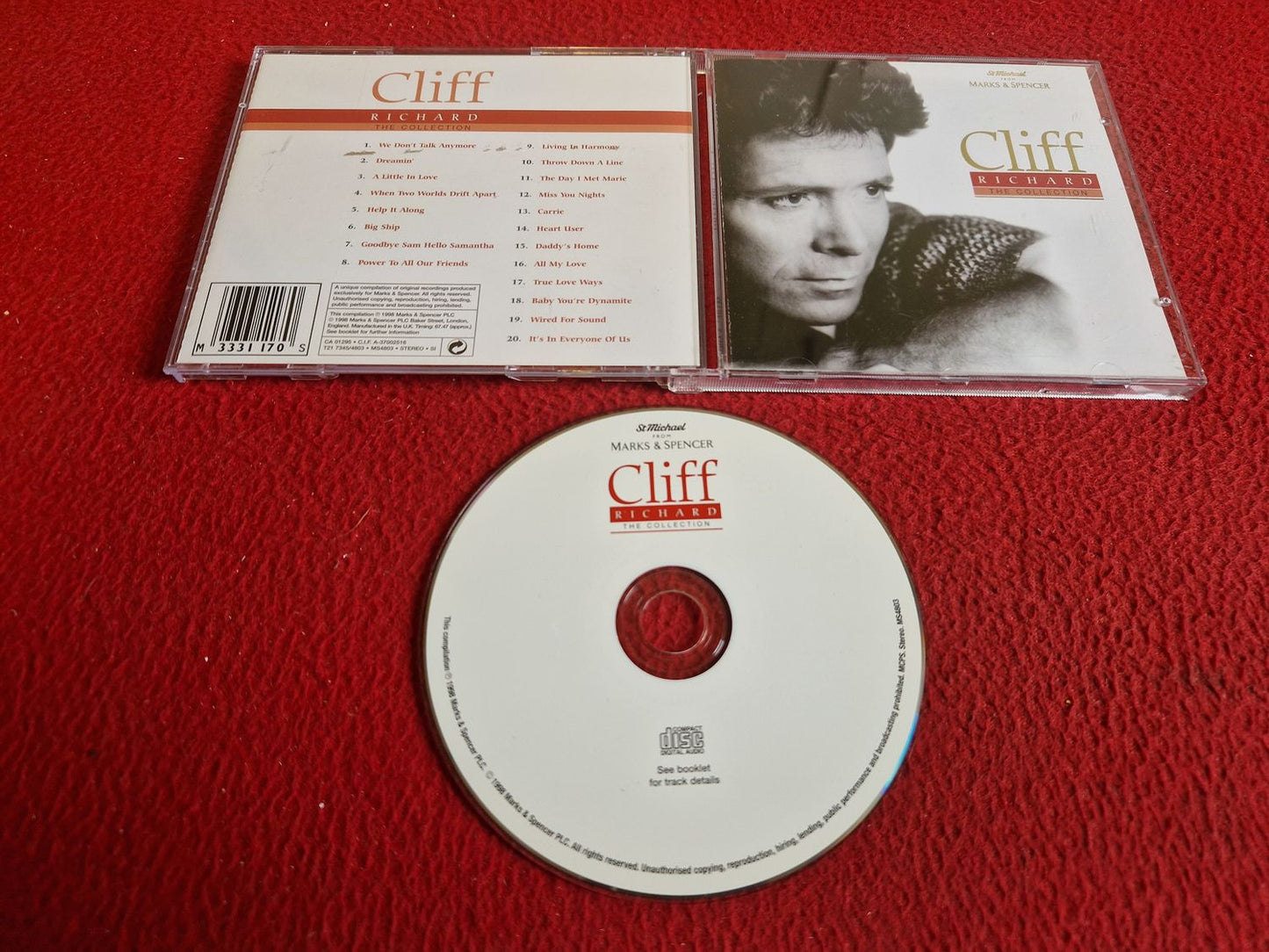 CLIFF RICHARD THE COLLECTION CD