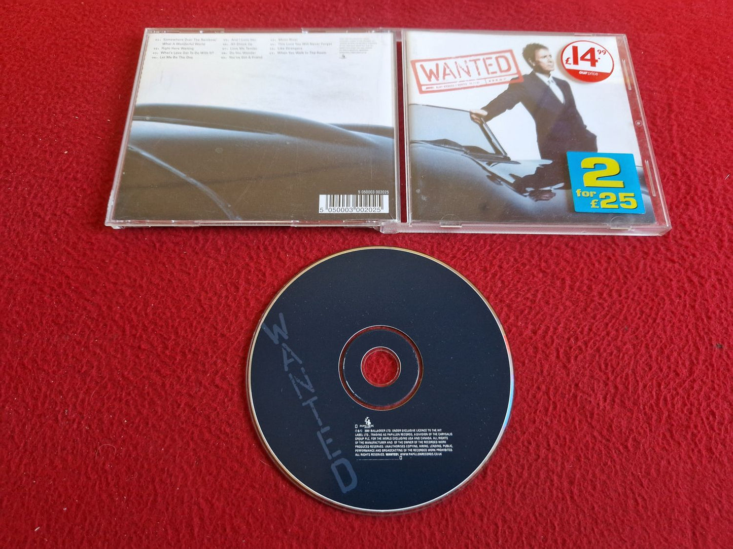 CLIFF RICHARD WANTED CD