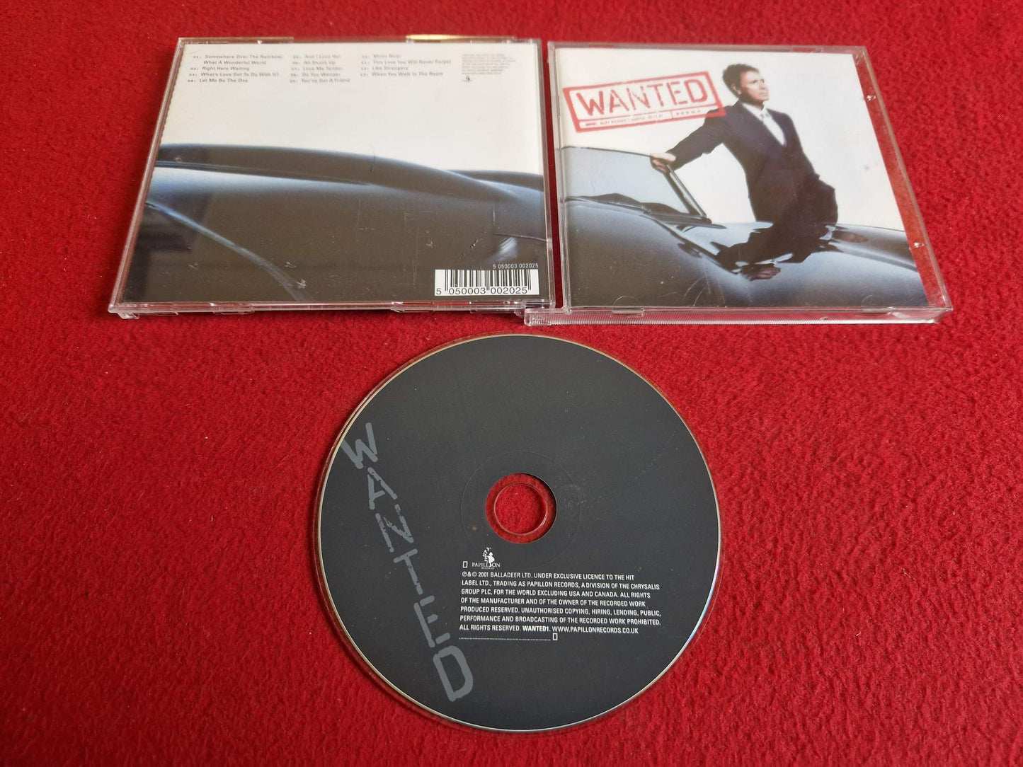 CLIFF RICHARD WANTED CD