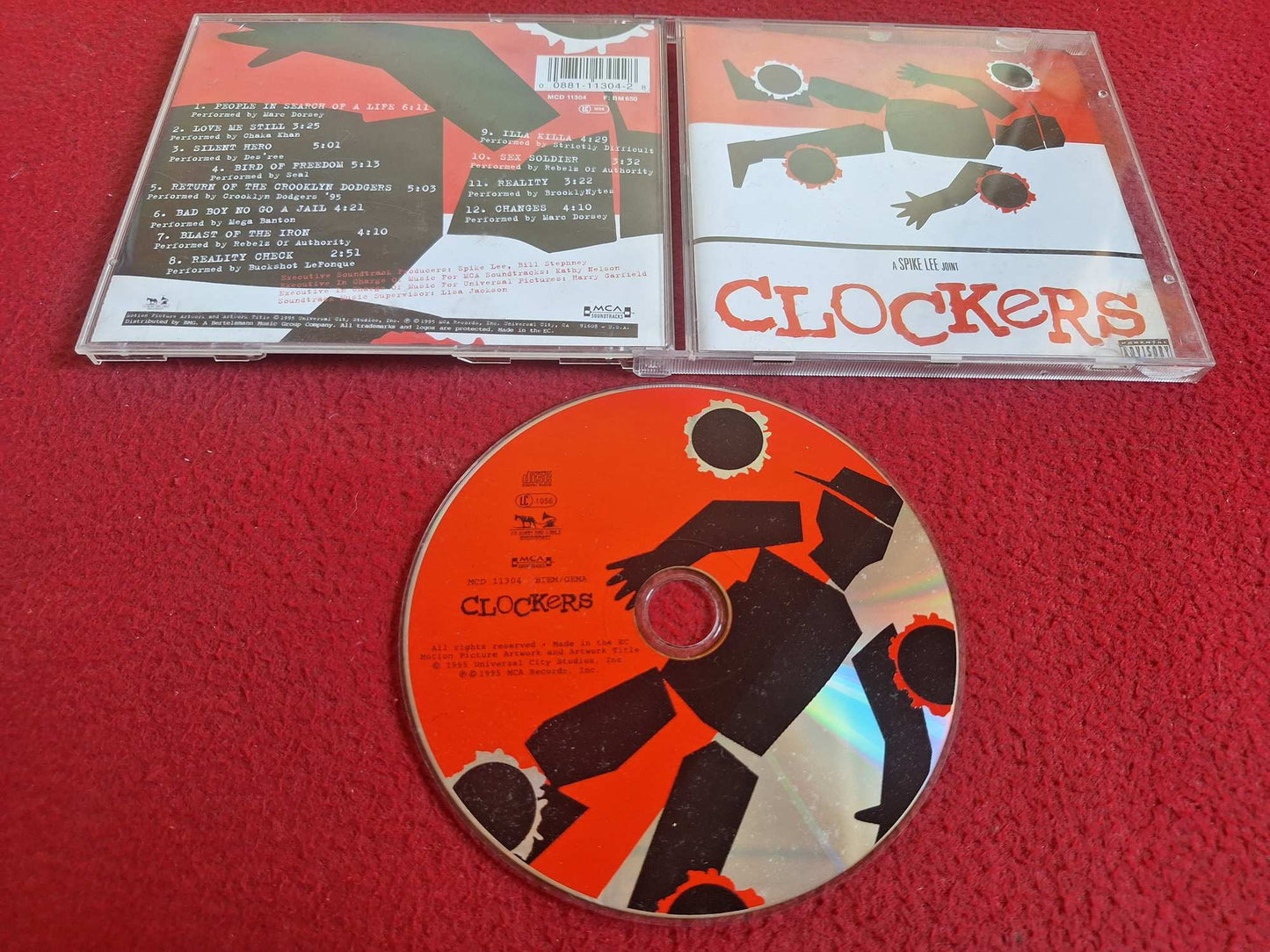 CLOCKERS SOUNDTRACK CD