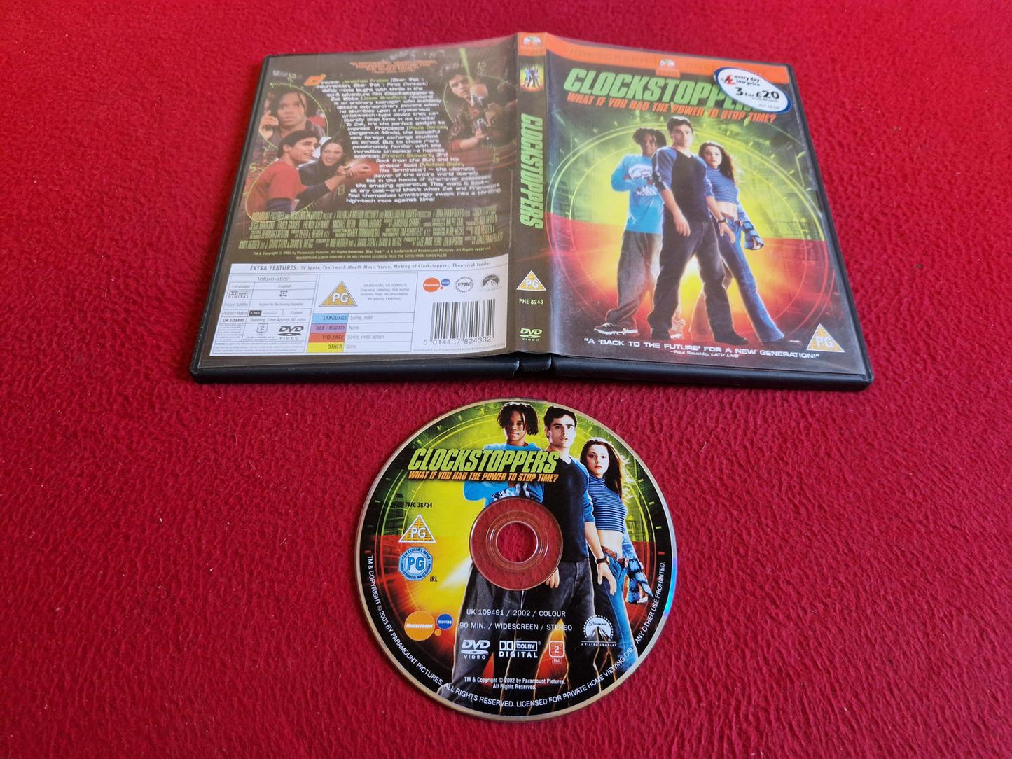 CLOCKSTOPPERS DVD