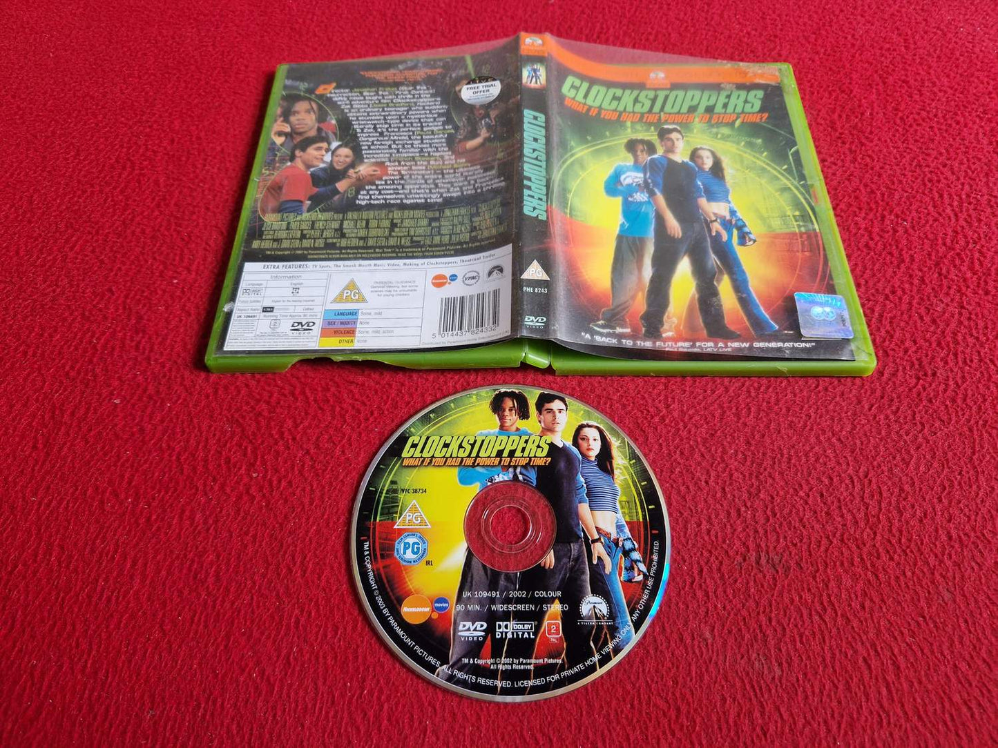 CLOCKSTOPPERS DVD