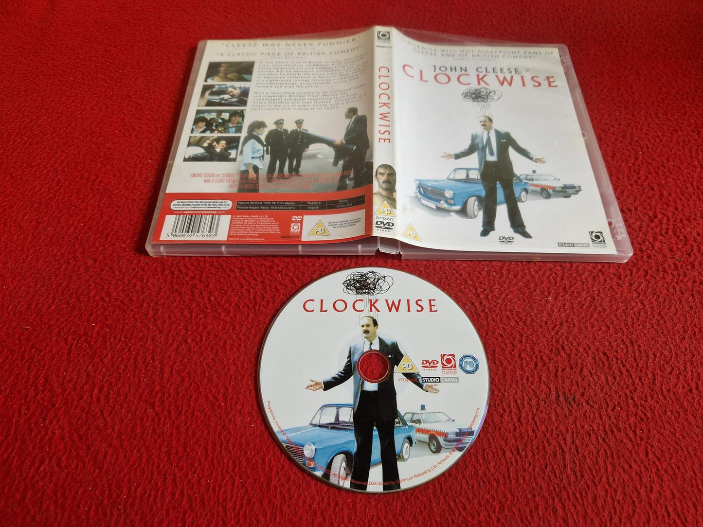 CLOCKWISE DVD
