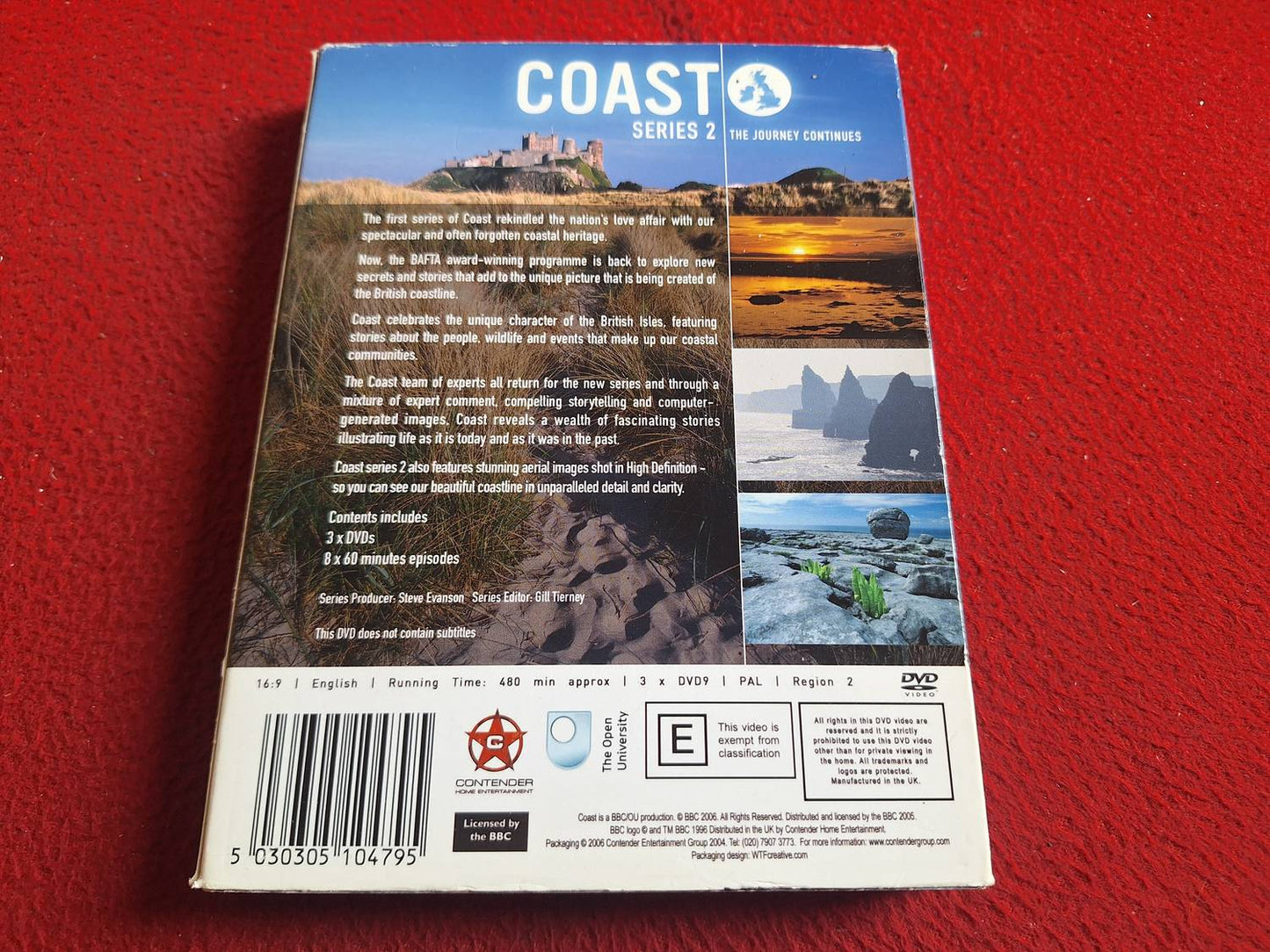 COAST SERIES 2 BOX DVD