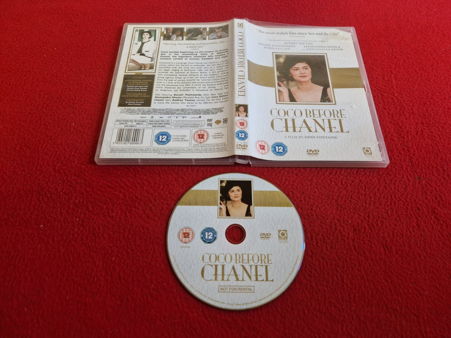 COCO BEFORE CHANEL DVD