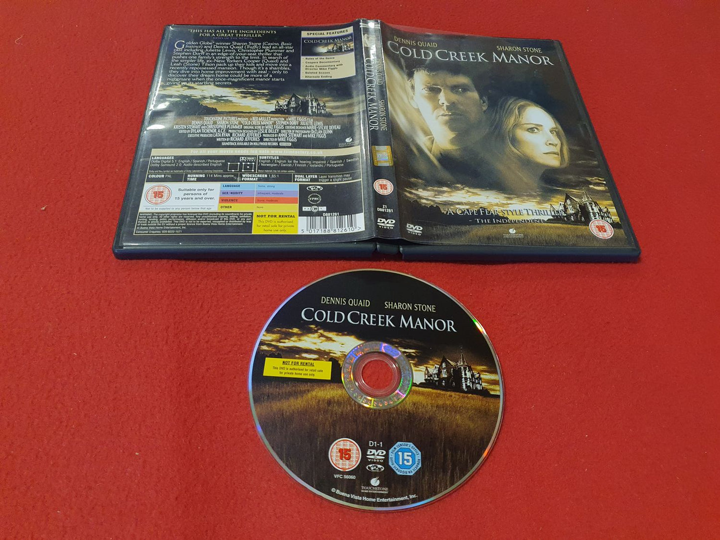 COLD CREEK MANOR till DVD