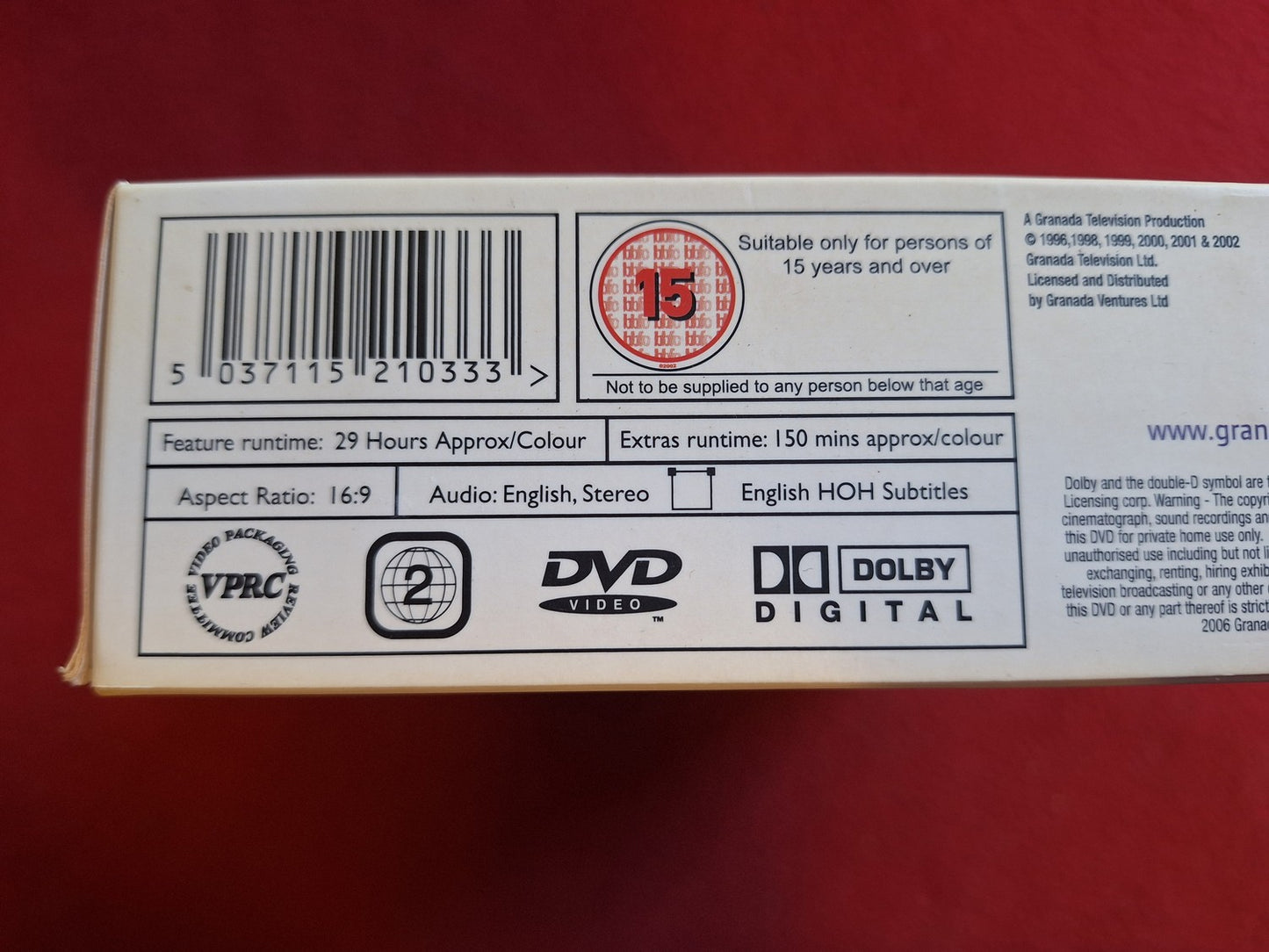 COLD FEET THE COMPLETE COLLECTION BOX DVD