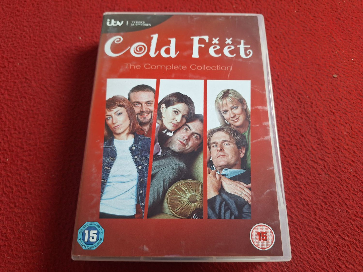 COLD FEET THE COMPLETE COLLECTION SERIES 1 - 5 BOX DVD