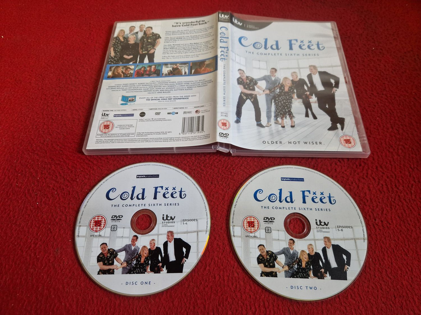 COLD FEET THE COMPLETE SERIES 6 DVD