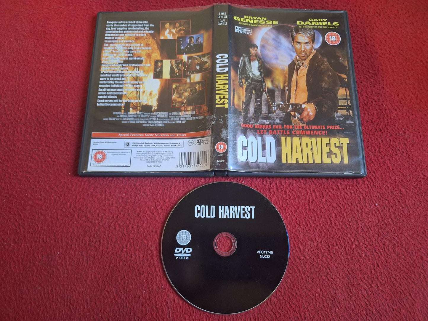 COLD HARVEST DVD