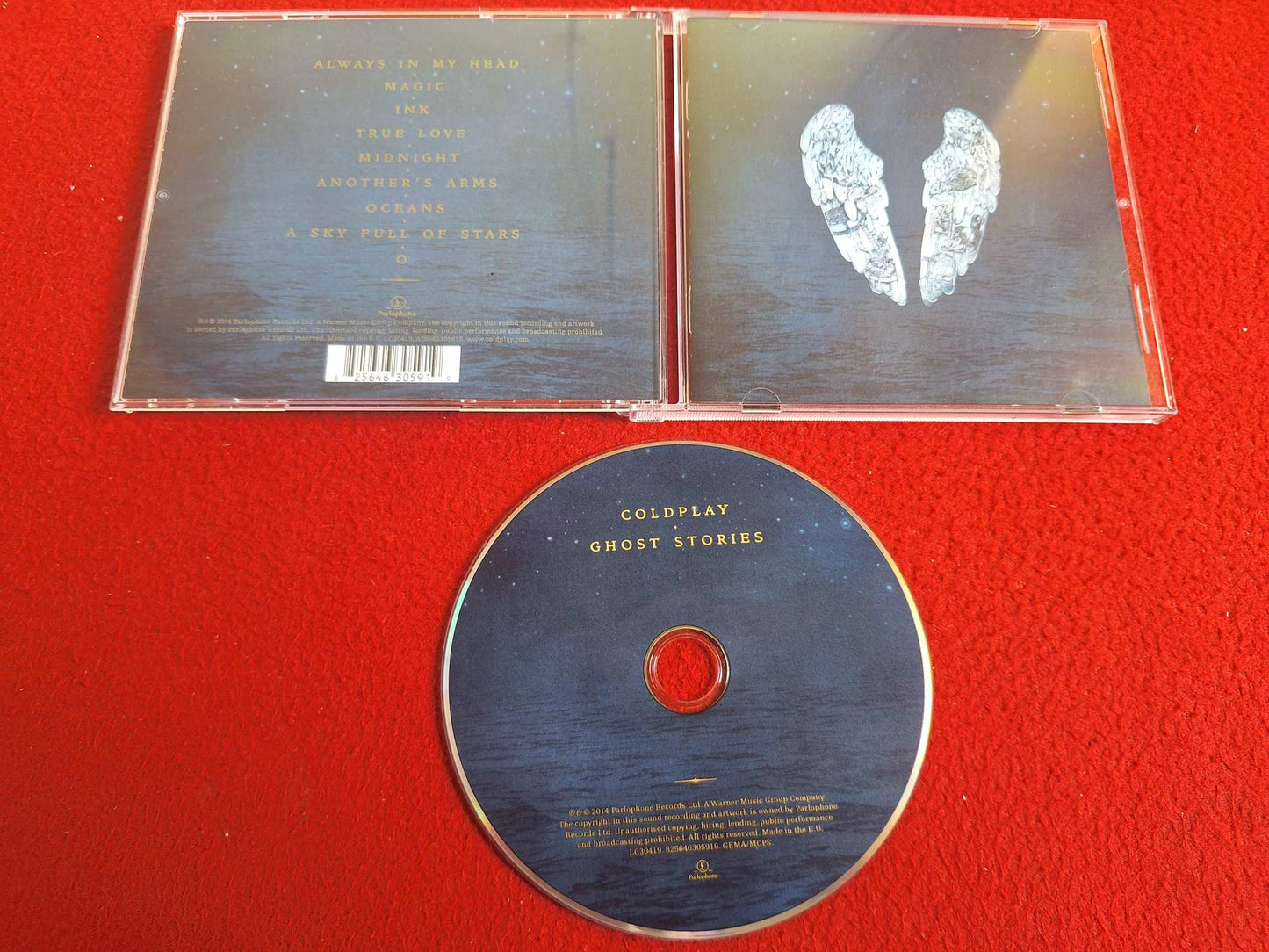 COLDPLAY GHOST STORIES CD