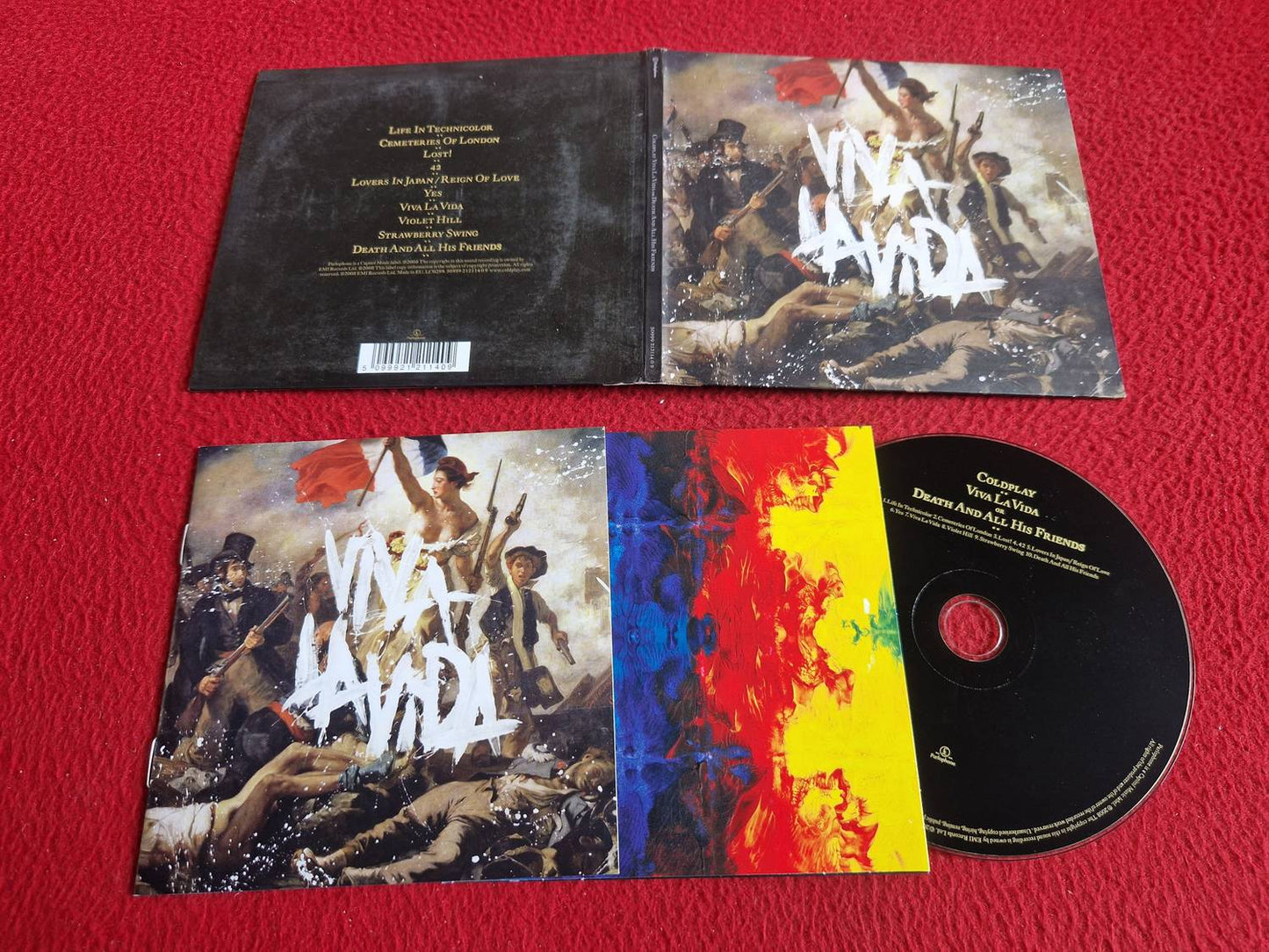 COLDPLAY VIVA LA VIDA OR DEATH AND ALL HIS FRIENDS CD
