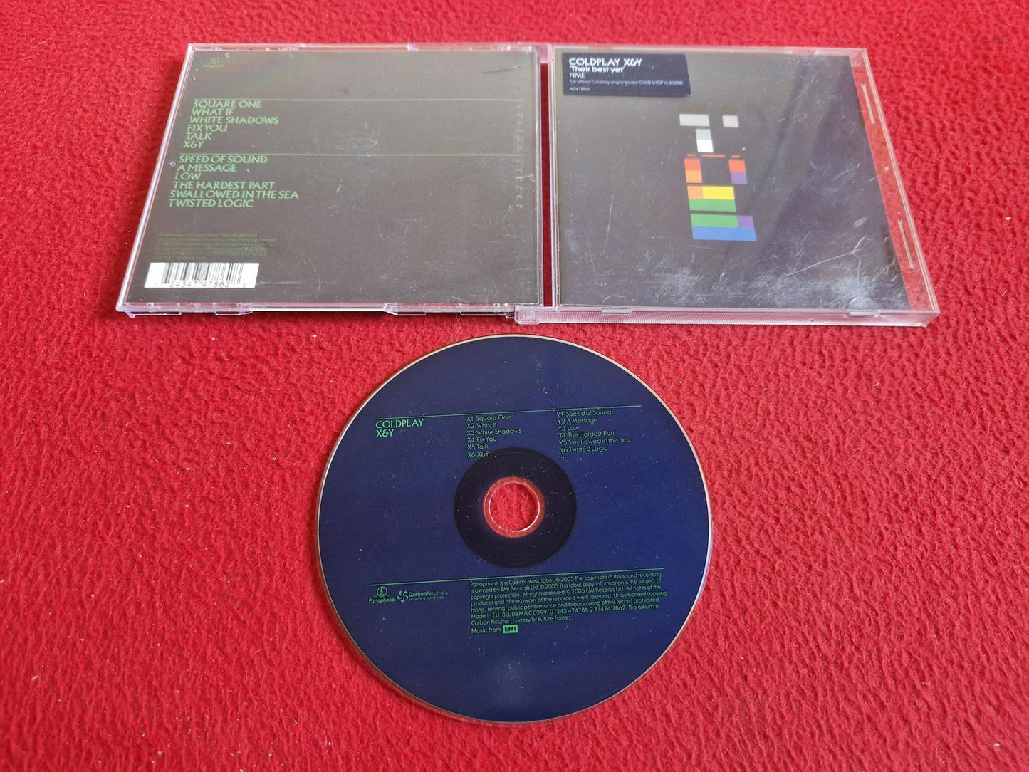 COLDPLAY X&Y CD