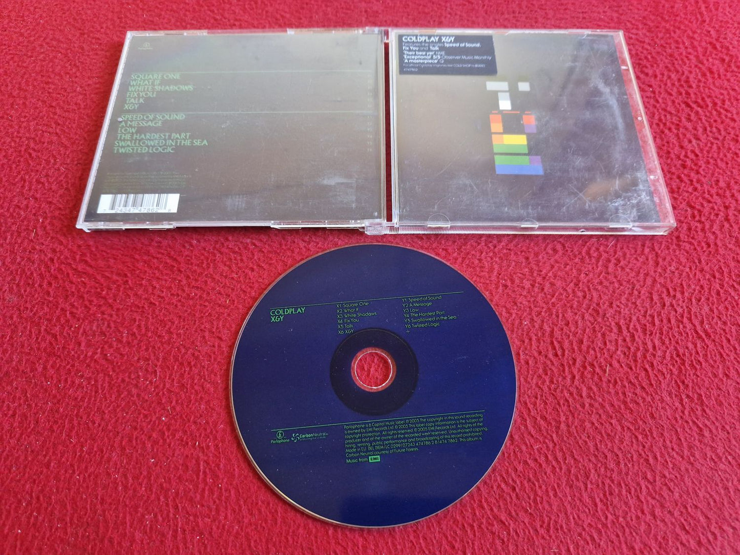 COLDPLAY X&Y CD