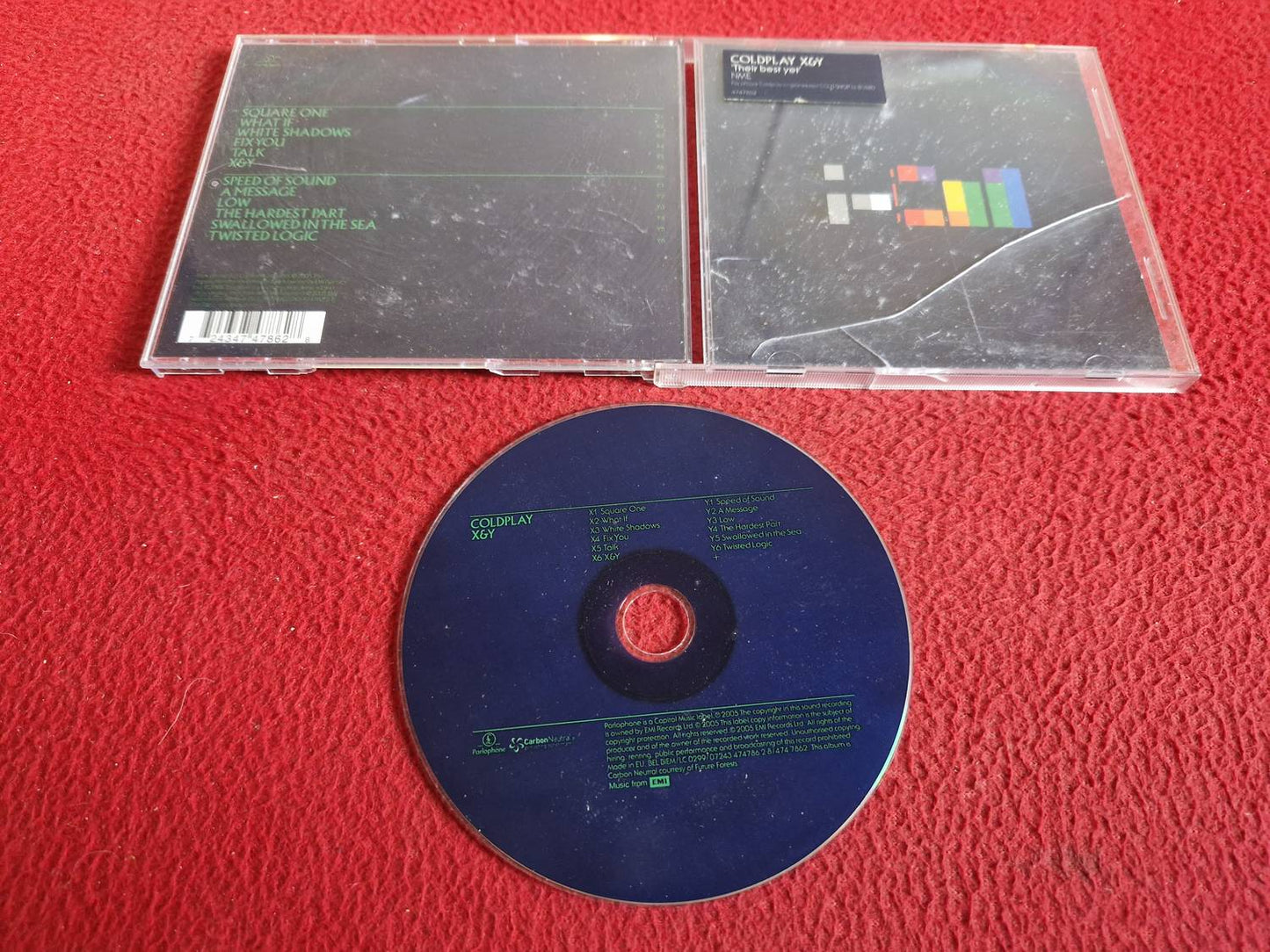 COLDPLAY X&Y CD