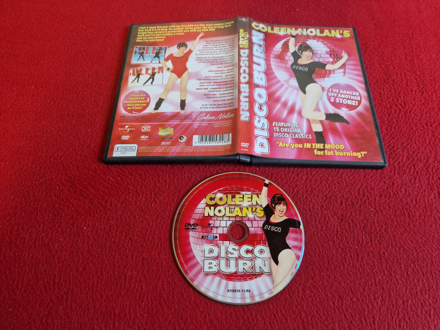 COLEEN NOLAN'S DISCO BURN DVD