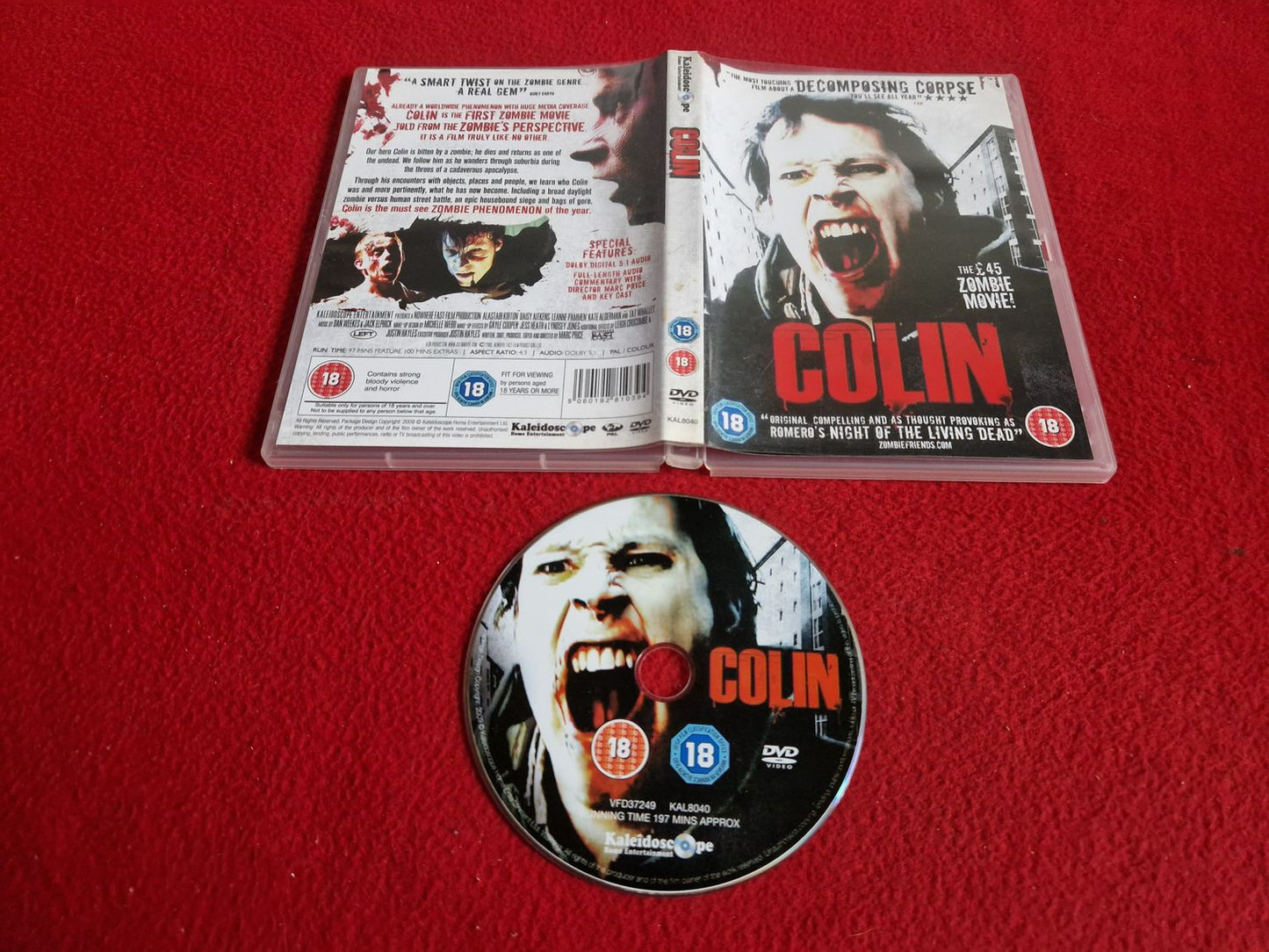 COLIN DVD