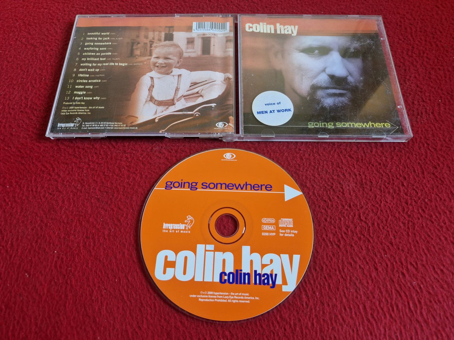 COLIN HAY GOING SOMEWHERE CD