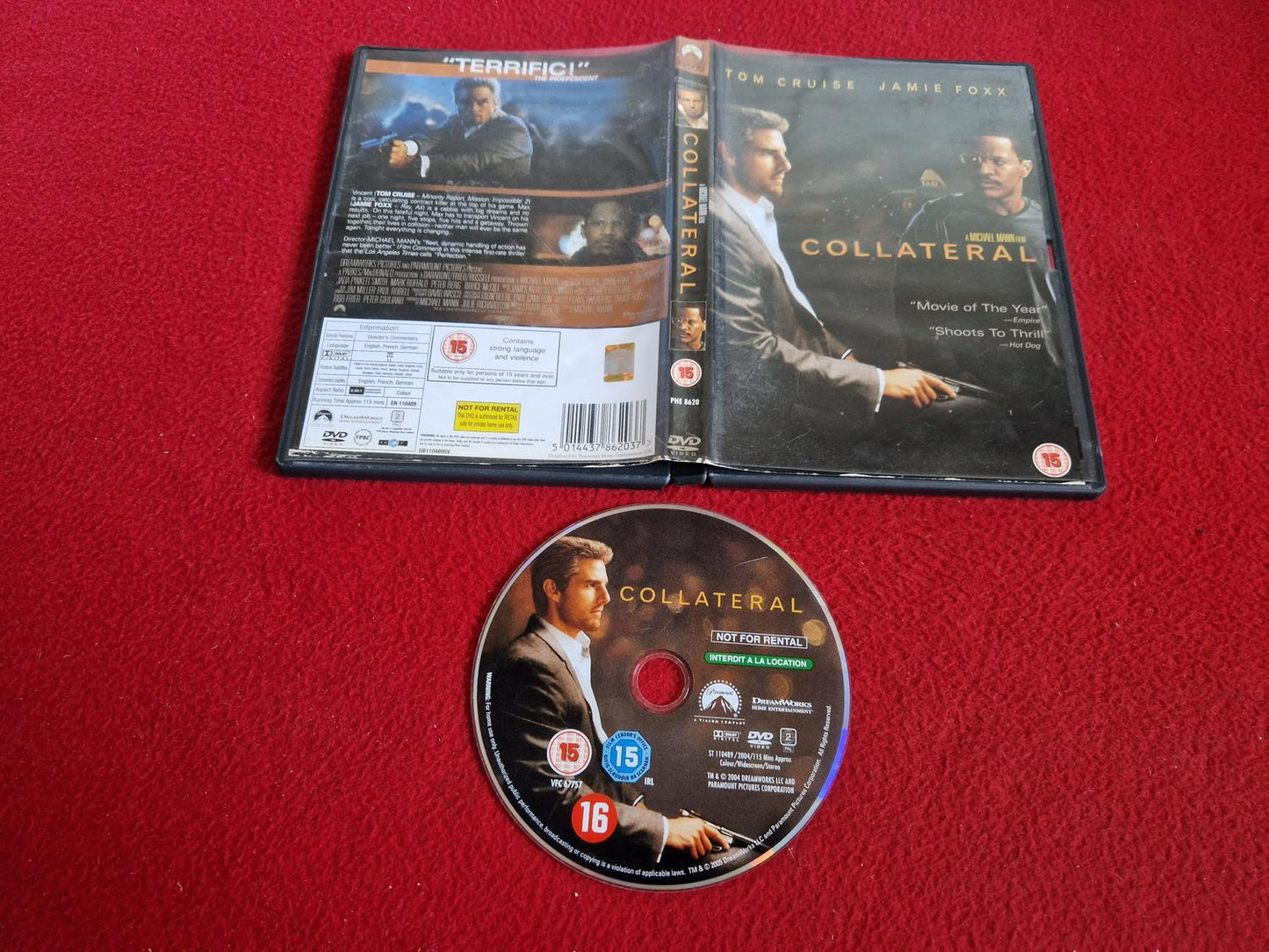 COLLATERAL DVD