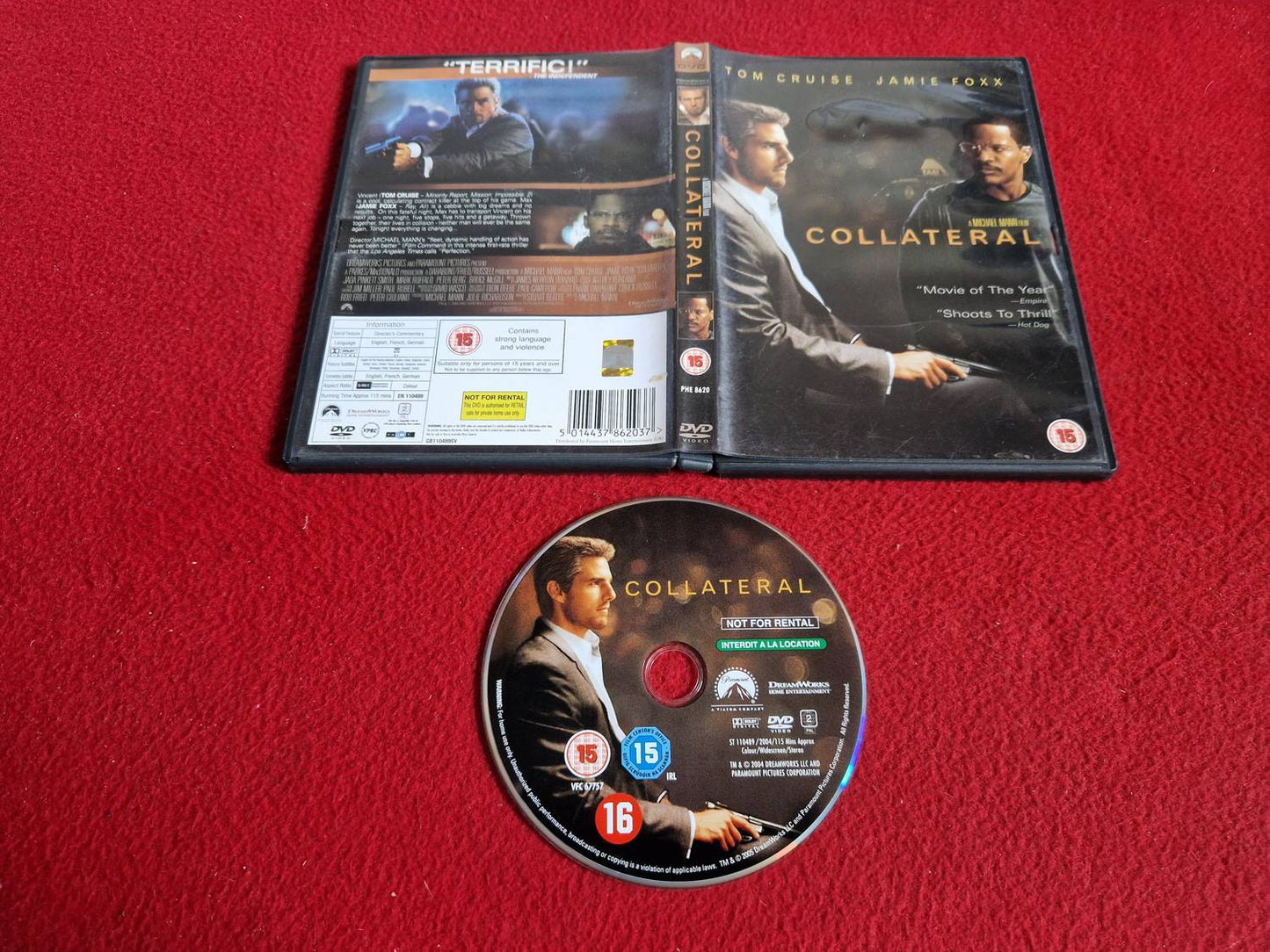 COLLATERAL DVD