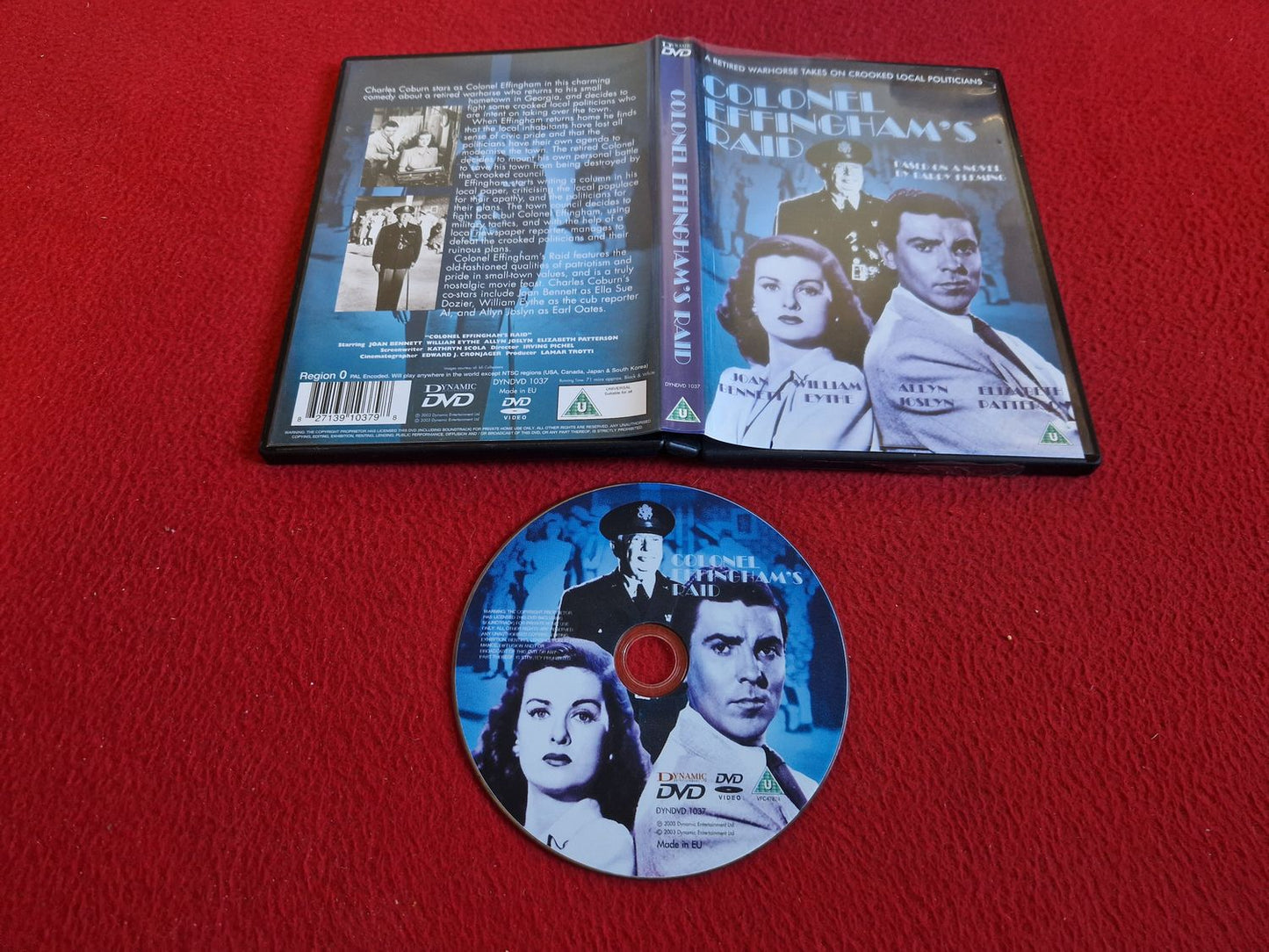 COLONEL EFFINGHAM'S RAID DVD