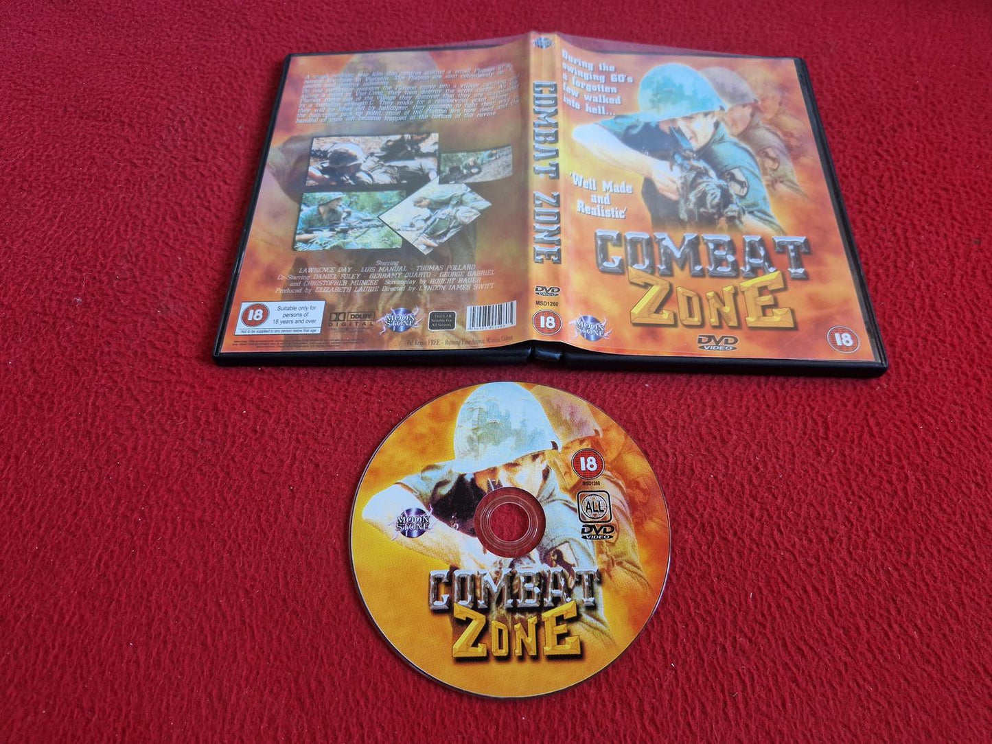 COMBAT ZONE DVD