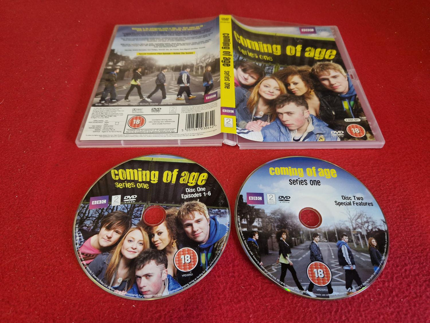 COMING OF AGE SERIES 1 till DVD
