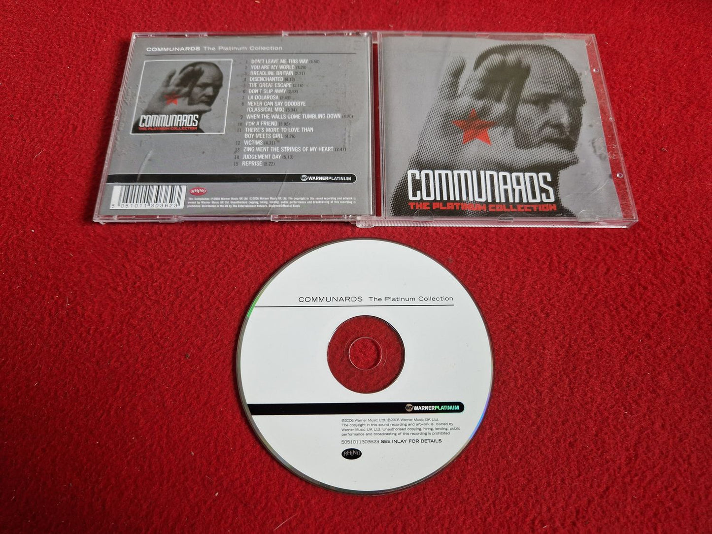 COMMUNARDS THE PLATINUM COLLECTION CD