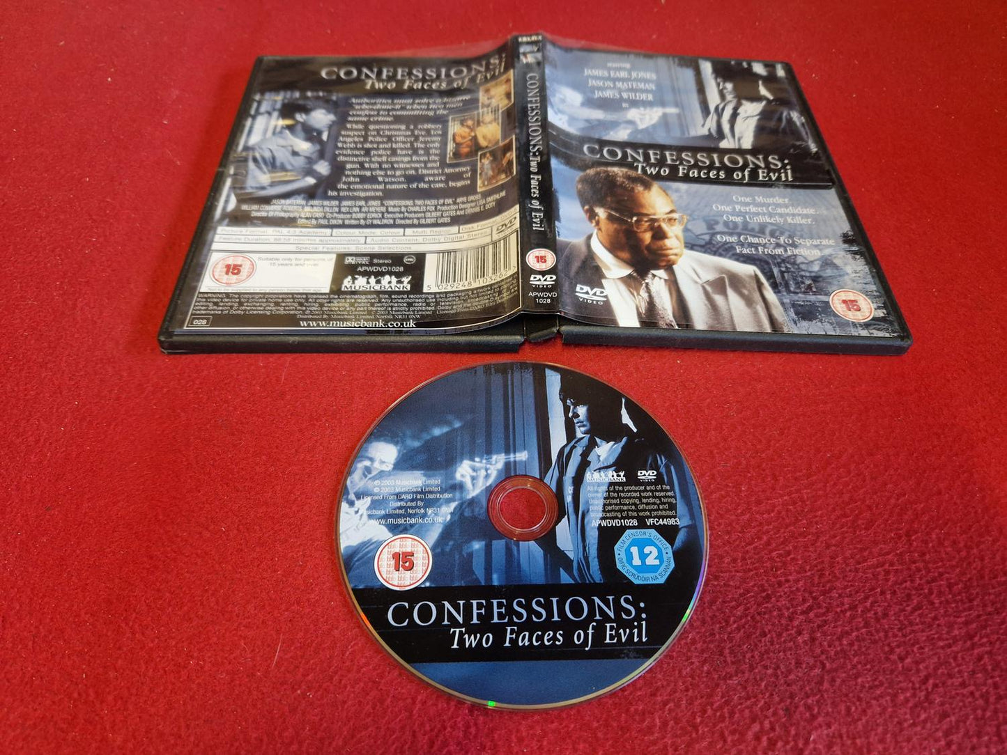 CONFESSIONS TWO FACES OF EVIL till DVD