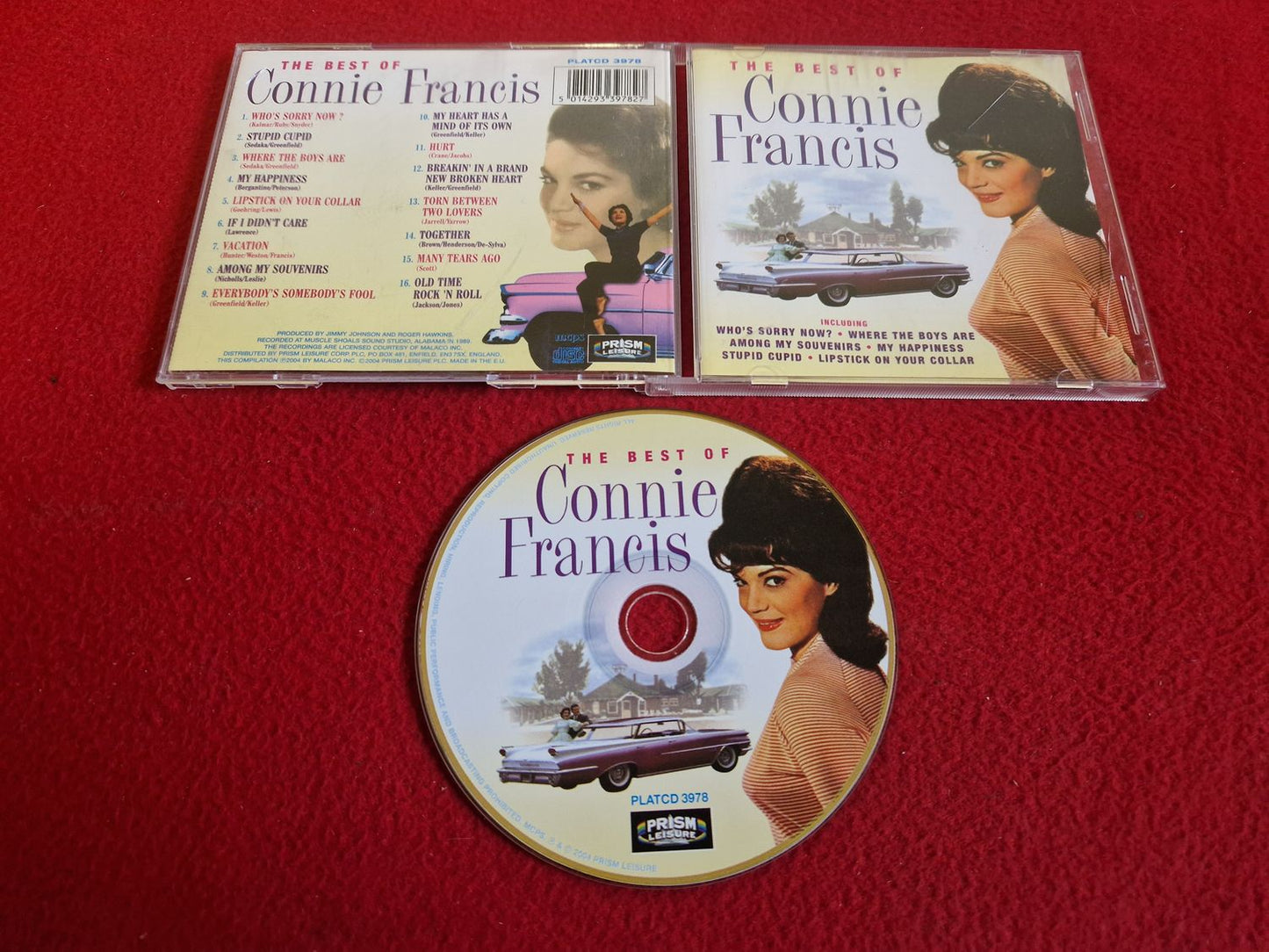 CONNIE FRANCIS THE BEST OF CD