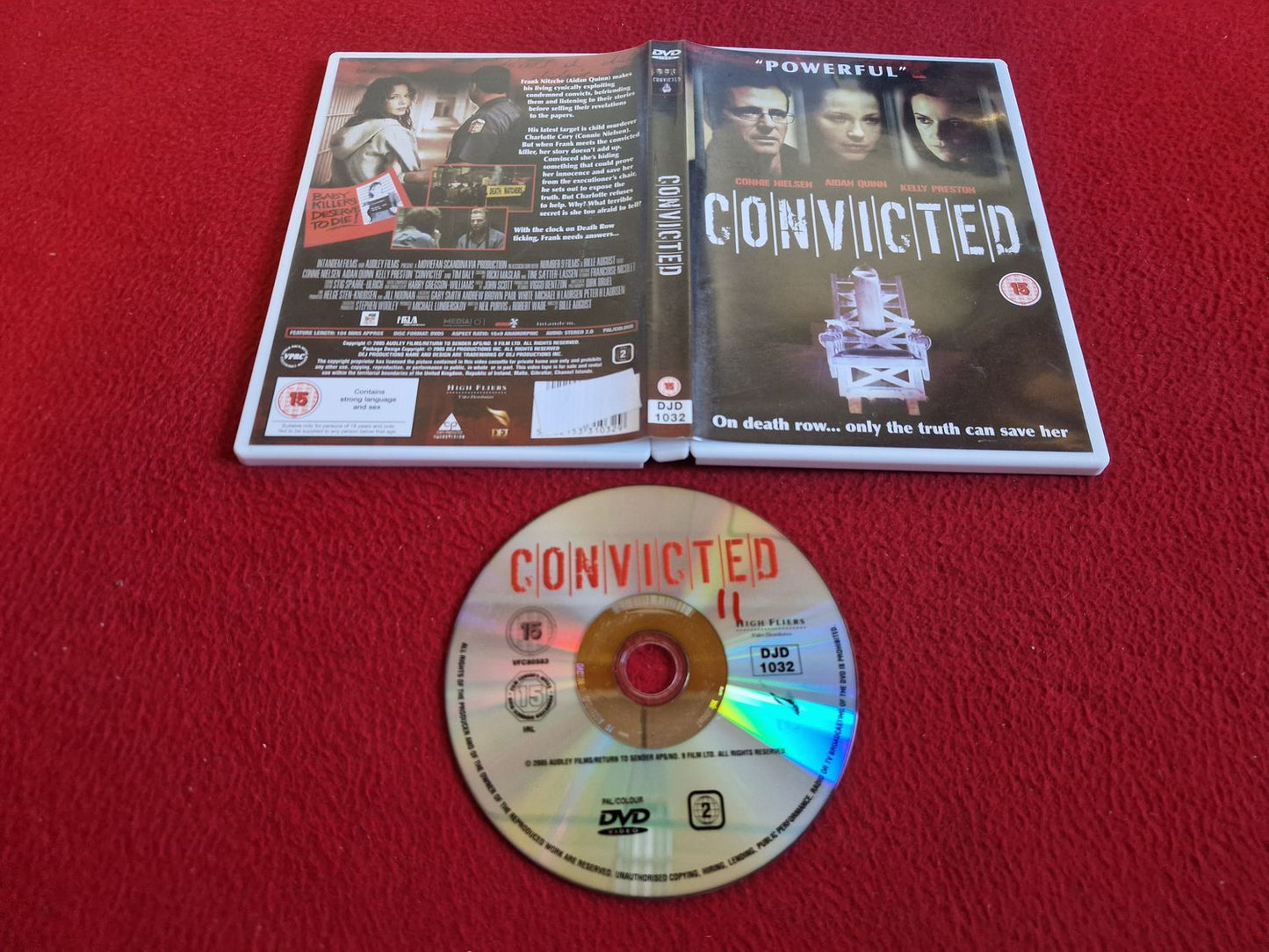 CONVICTED DVD