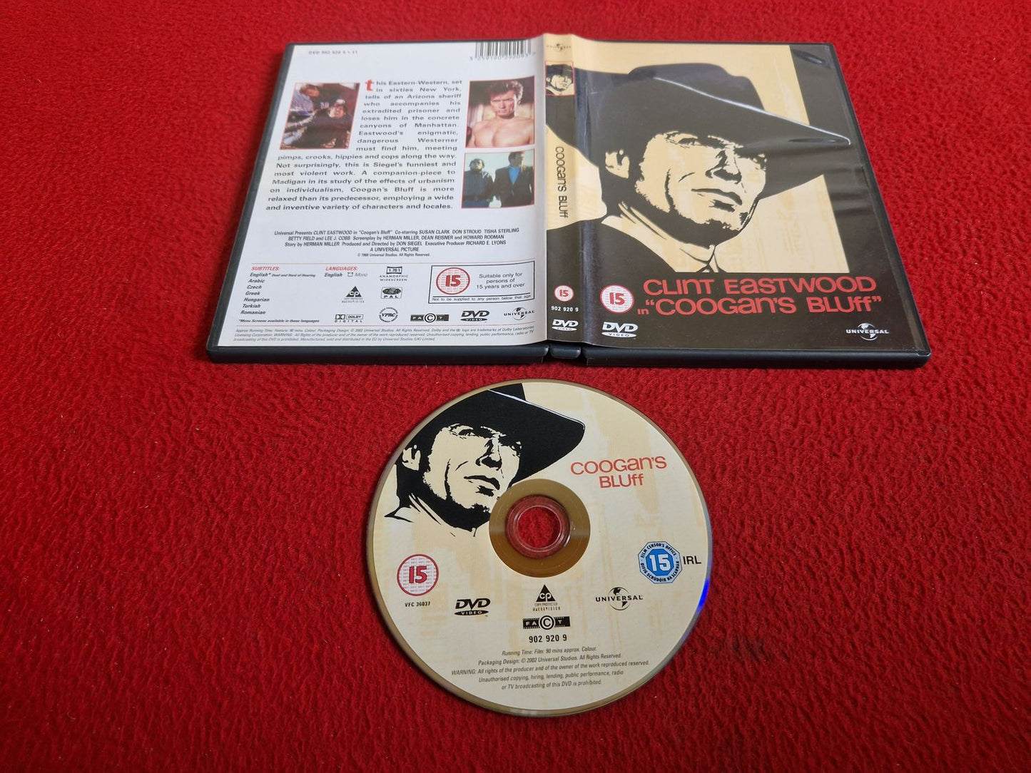 COOGANS BLUFF DVD