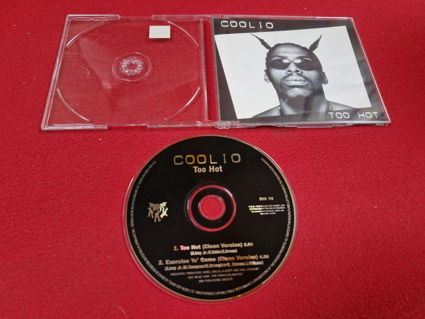 COOLIO TOO HOT SINGEL till CD