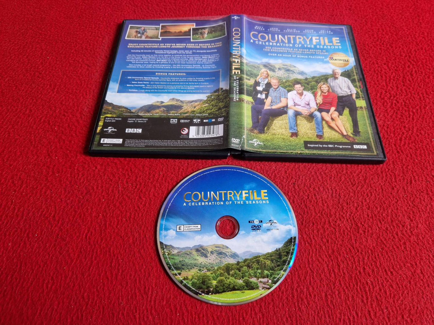 COUNTRYFILE A CELEBRATION OF THE SEASONS DVD