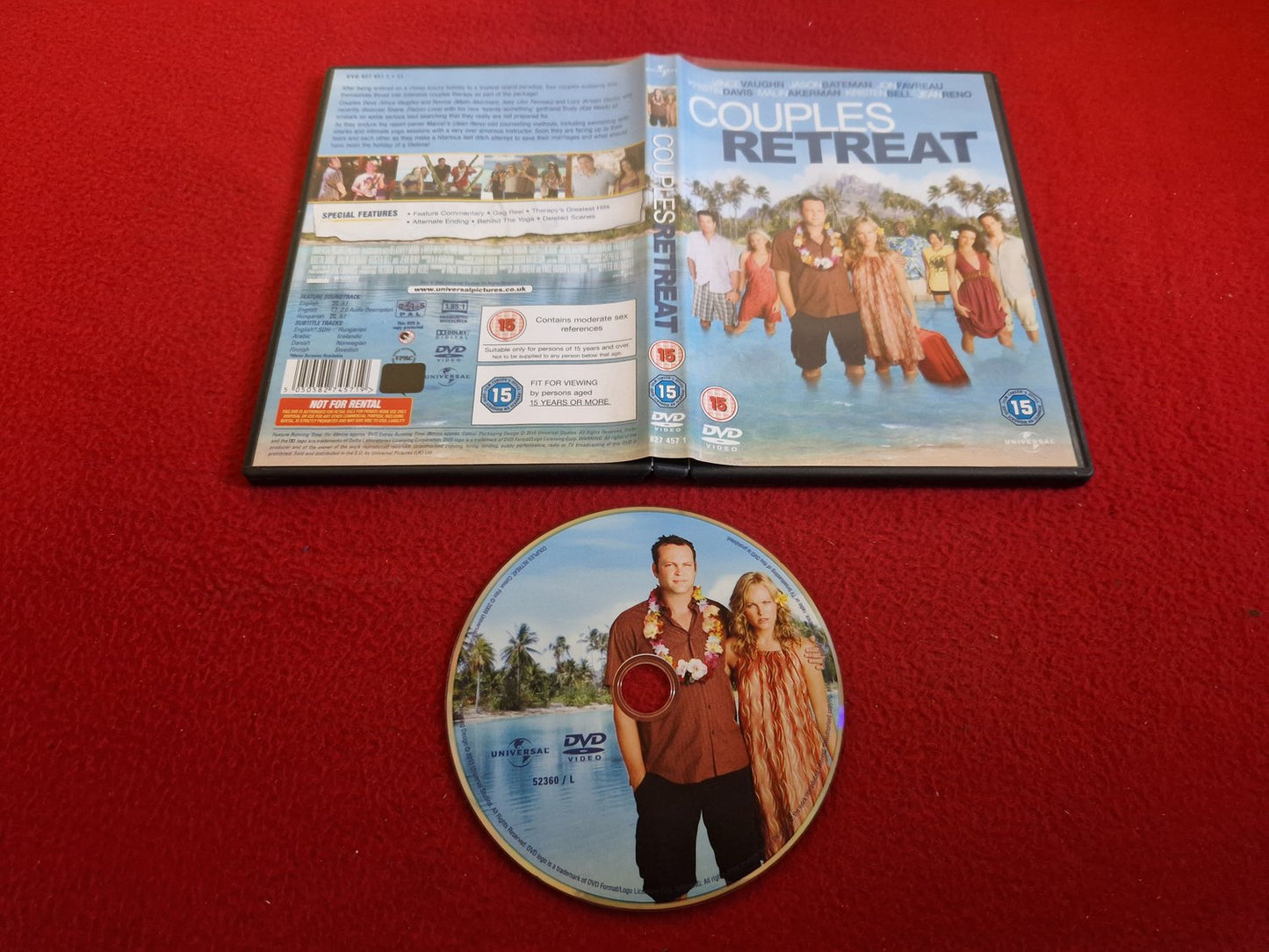 COUPLES RETREAT DVD