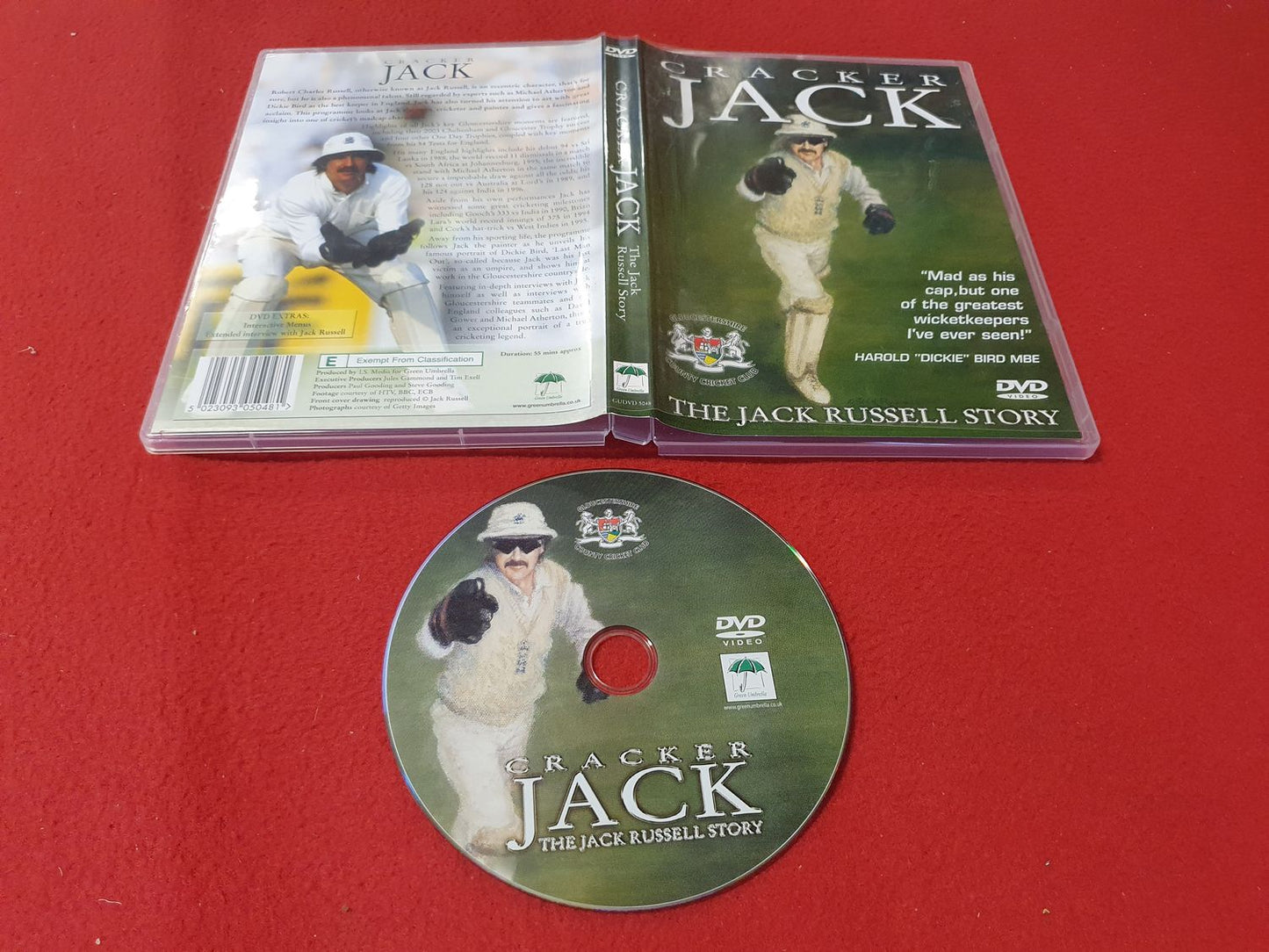 CRACKER JACK THE JACK RUSSELL STORY till DVD