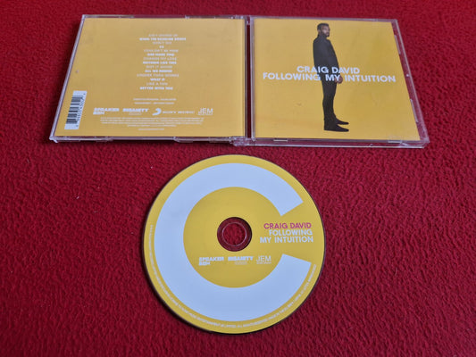 CRAIG DAVID FOLLOWING MY INTUITION CD