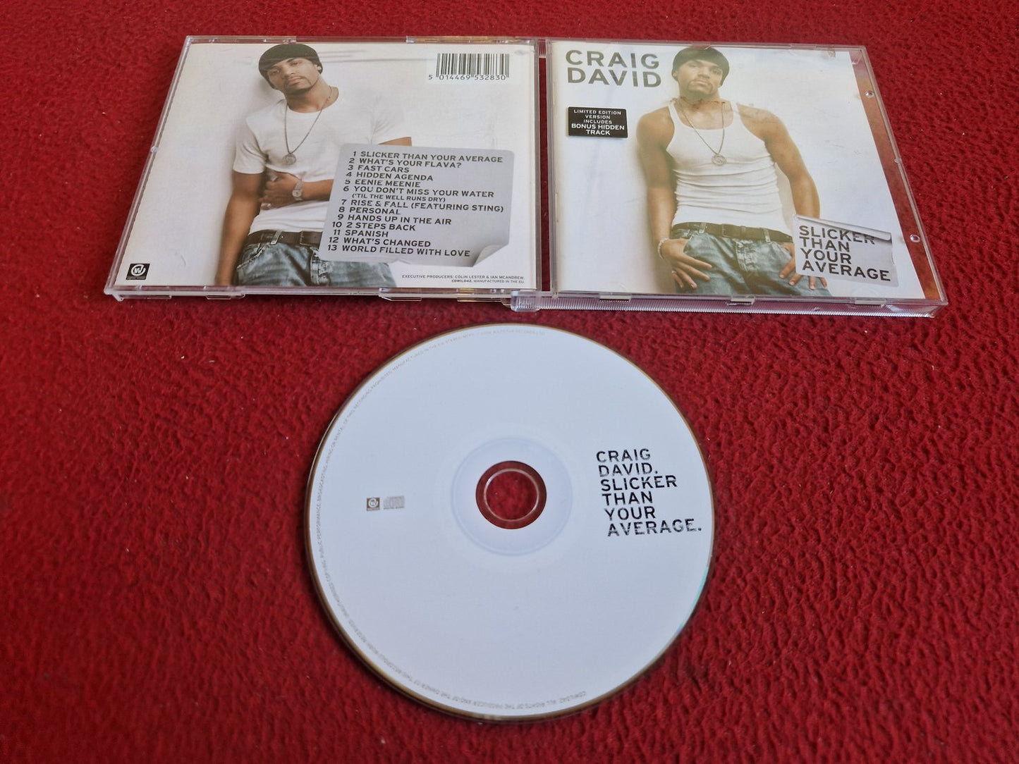 CRAIG DAVID SLICKER THAN YOUR AVERAGE CD